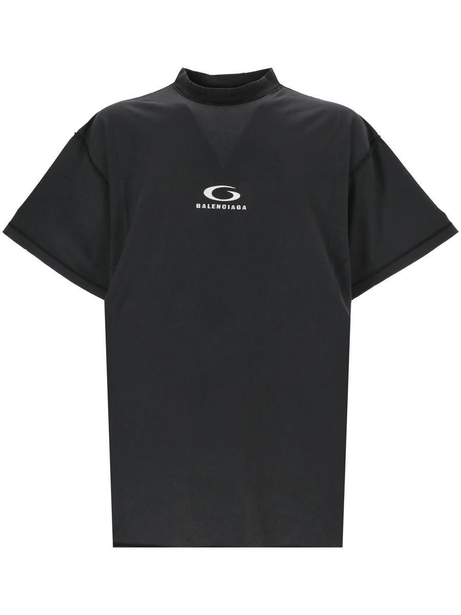 Tシャツ・カットソー BALENCIAGA Men T Shirts 787349TRVS81013 Black Balenciaga T-Shirt - Black - Men | 787349TRVS81013 | thebs.com