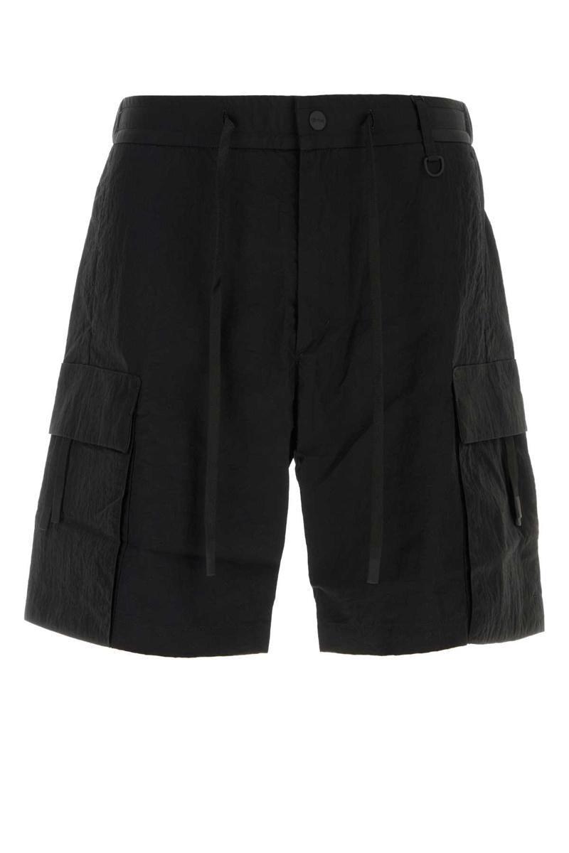 Herno Nylon Bermuda Shorts in Black for Men | Lyst