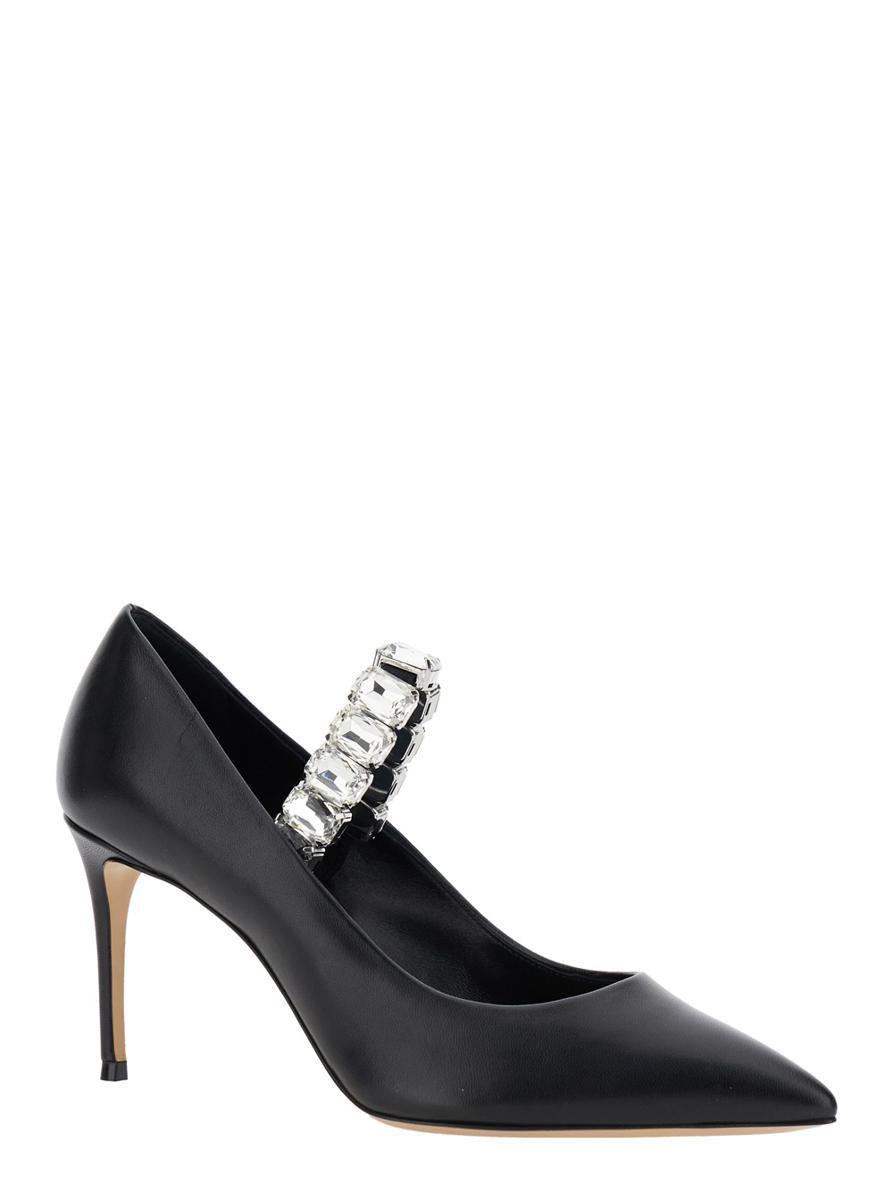 パンプス CASADEI SCARPA MINOR+ST.NK/CR NERO (1F009A0801 C28329000) Casadei Scarpa Minor+St.Nk/Cr Nero in Black | Lyst UK