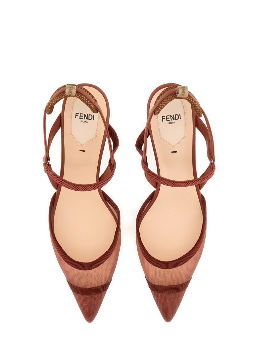 パンプス FENDI SLINGBACK HUMMINGBIRD LITE Fendi Slingback 