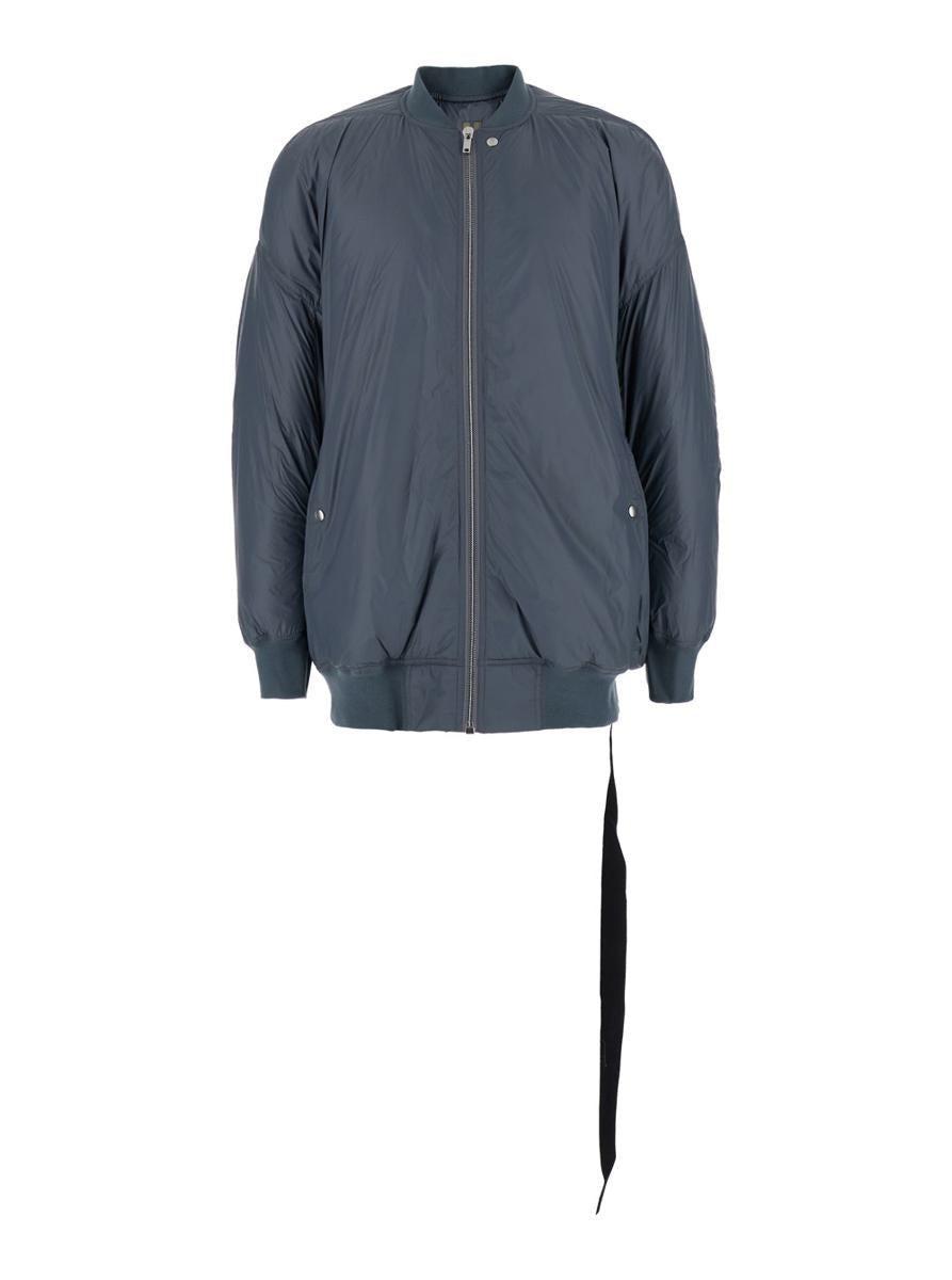 Rick Owens Jumbo Flight Bomber Jacket in Blue for Men | Lyst