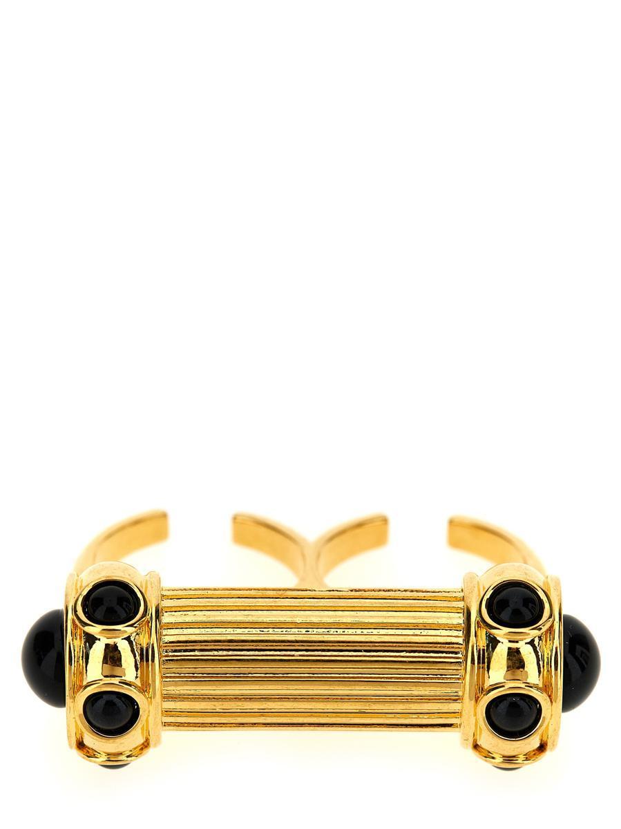 【TOM FORD】CABOCHONS RING 指輪 真鍮 クリスタル ゴールド BRASS AND CRYSTAL CABOCHONS RING | Tom Ford Fashion