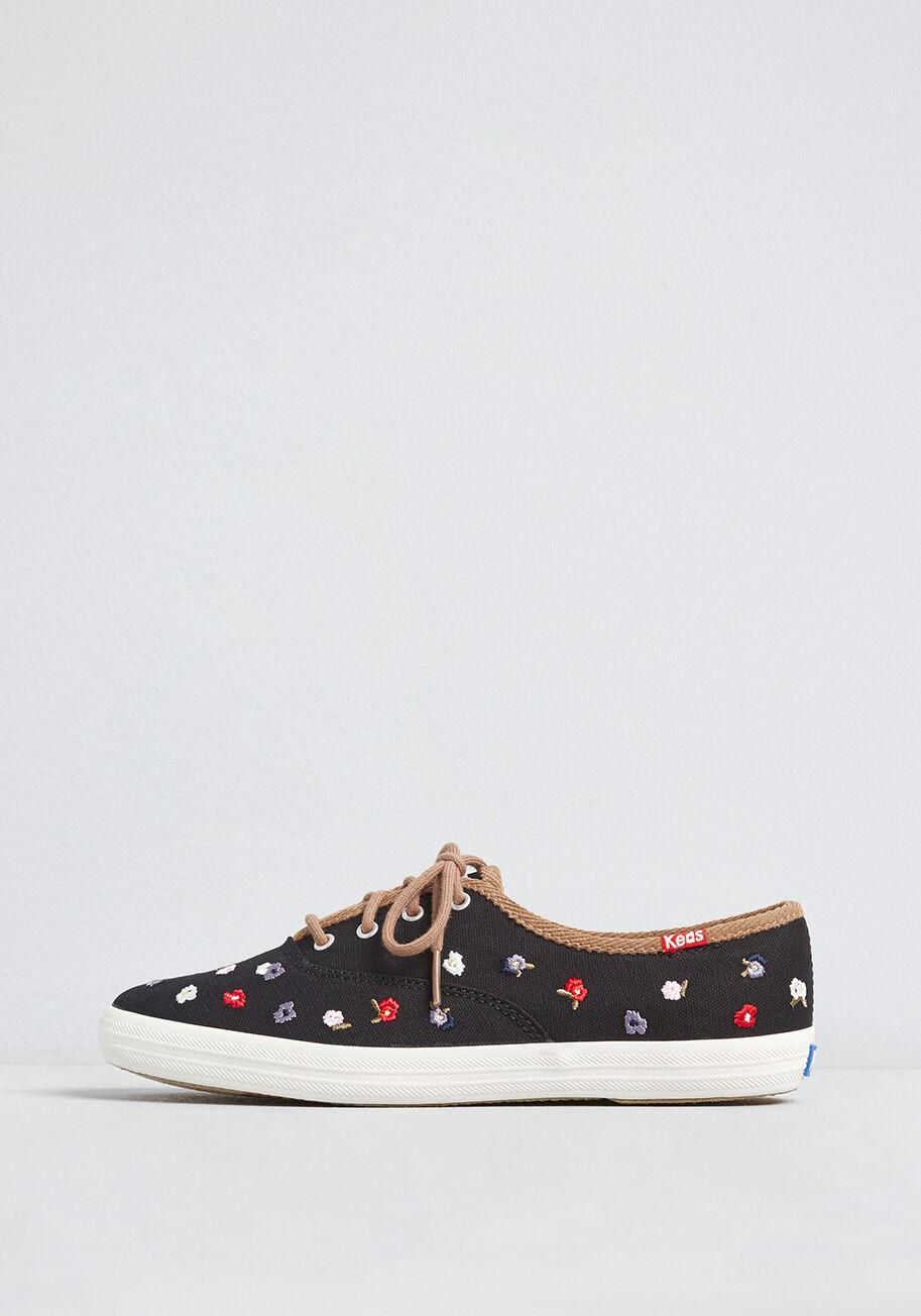 Keds Lace A Floral Affair Embroidered Sneaker Lyst