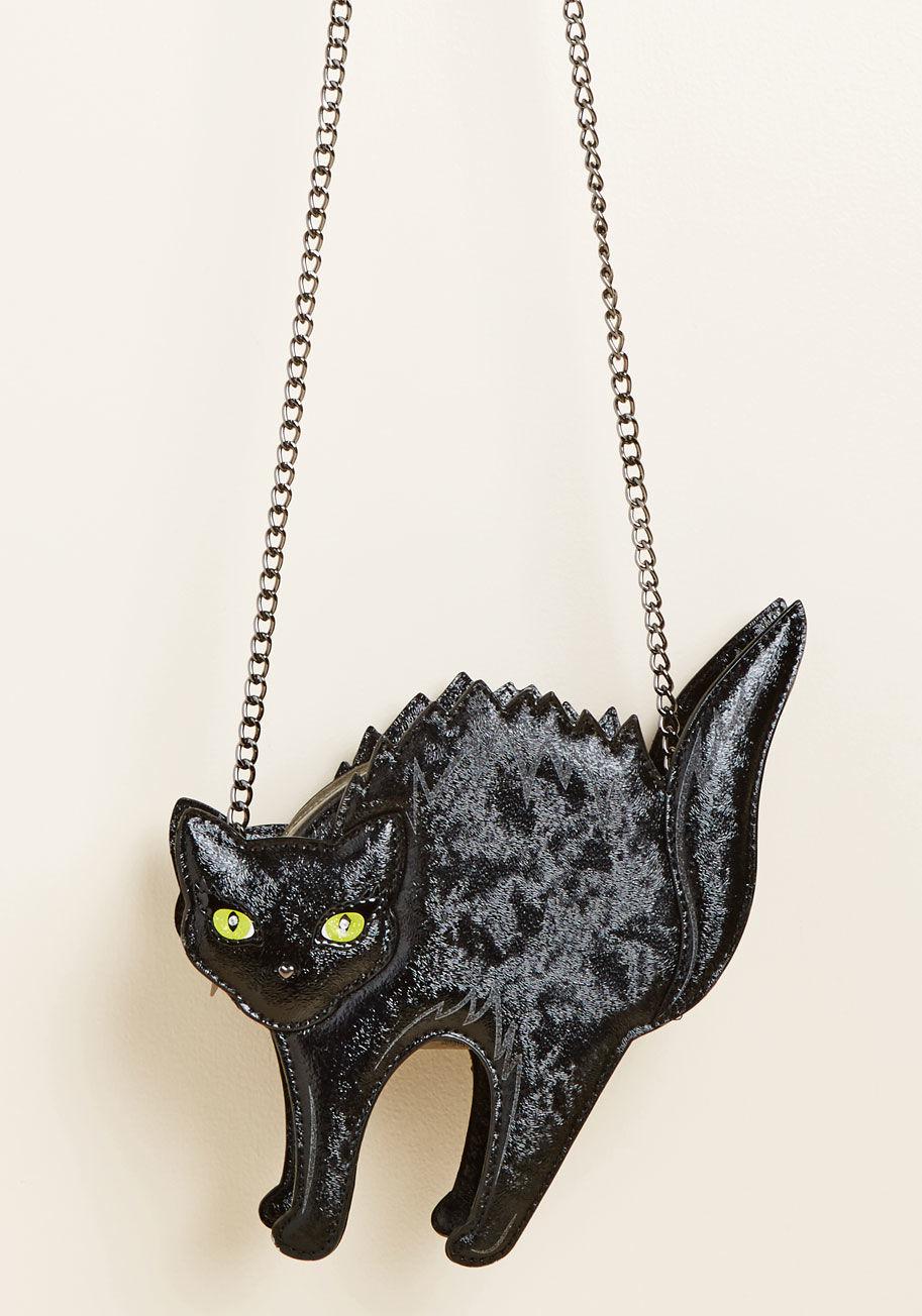 Betsey johnson cat purse sale