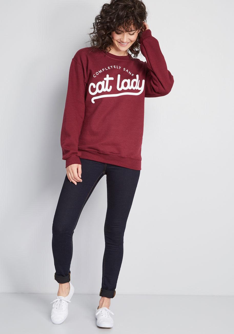 lady sweatshirt