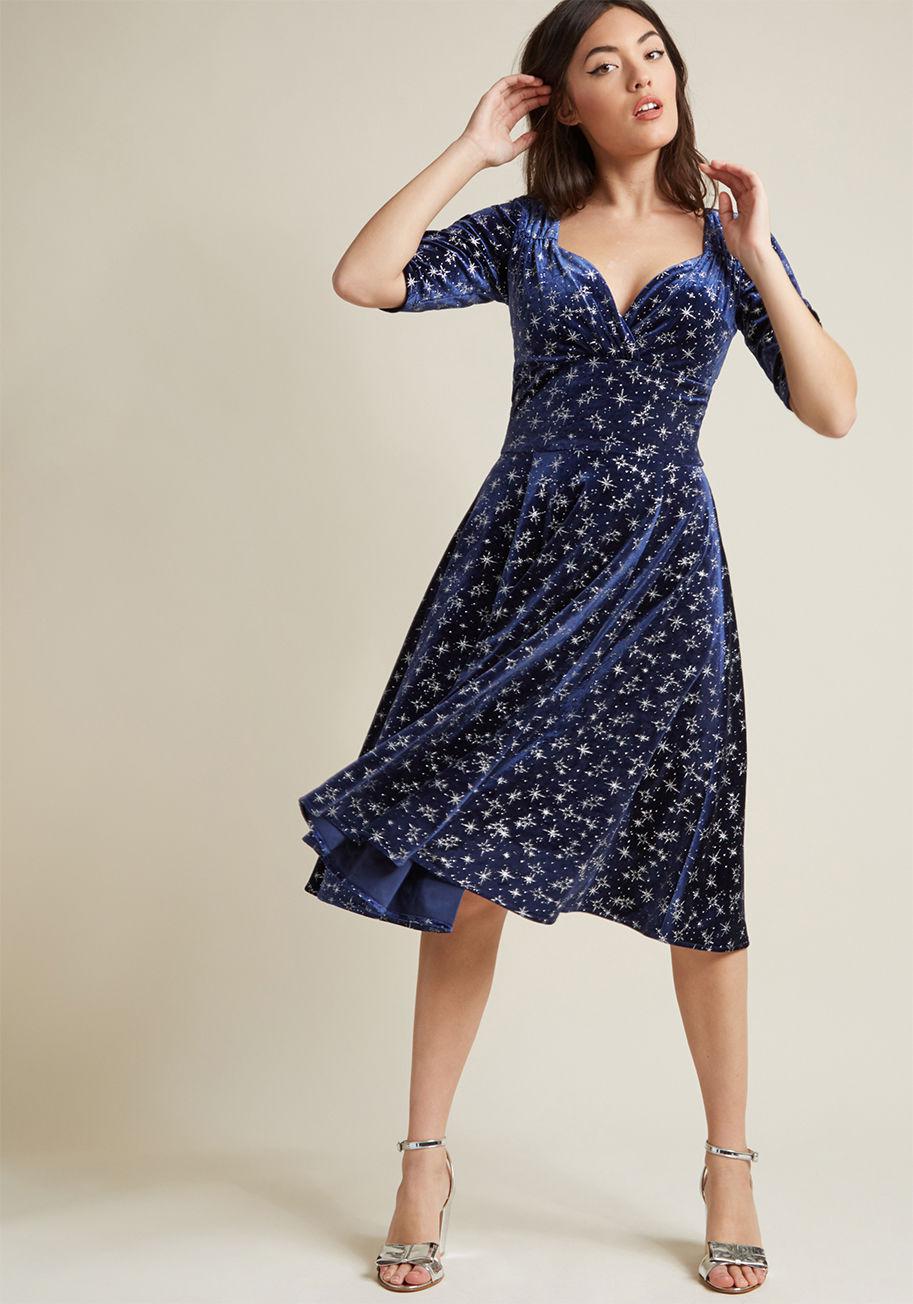 collectif x mc vixen match velvet midi dress