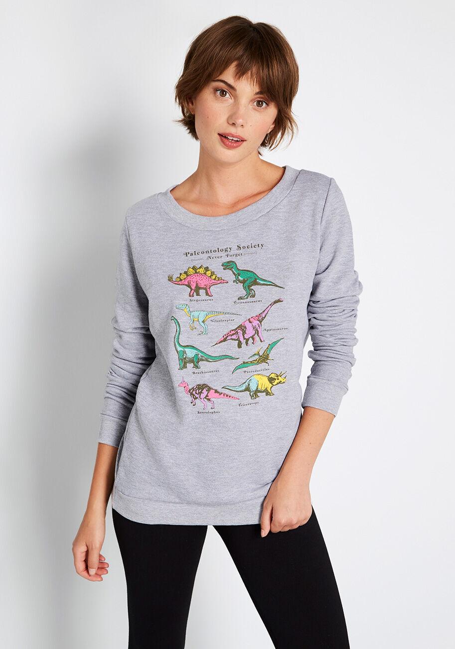 modcloth dinosaur sweater