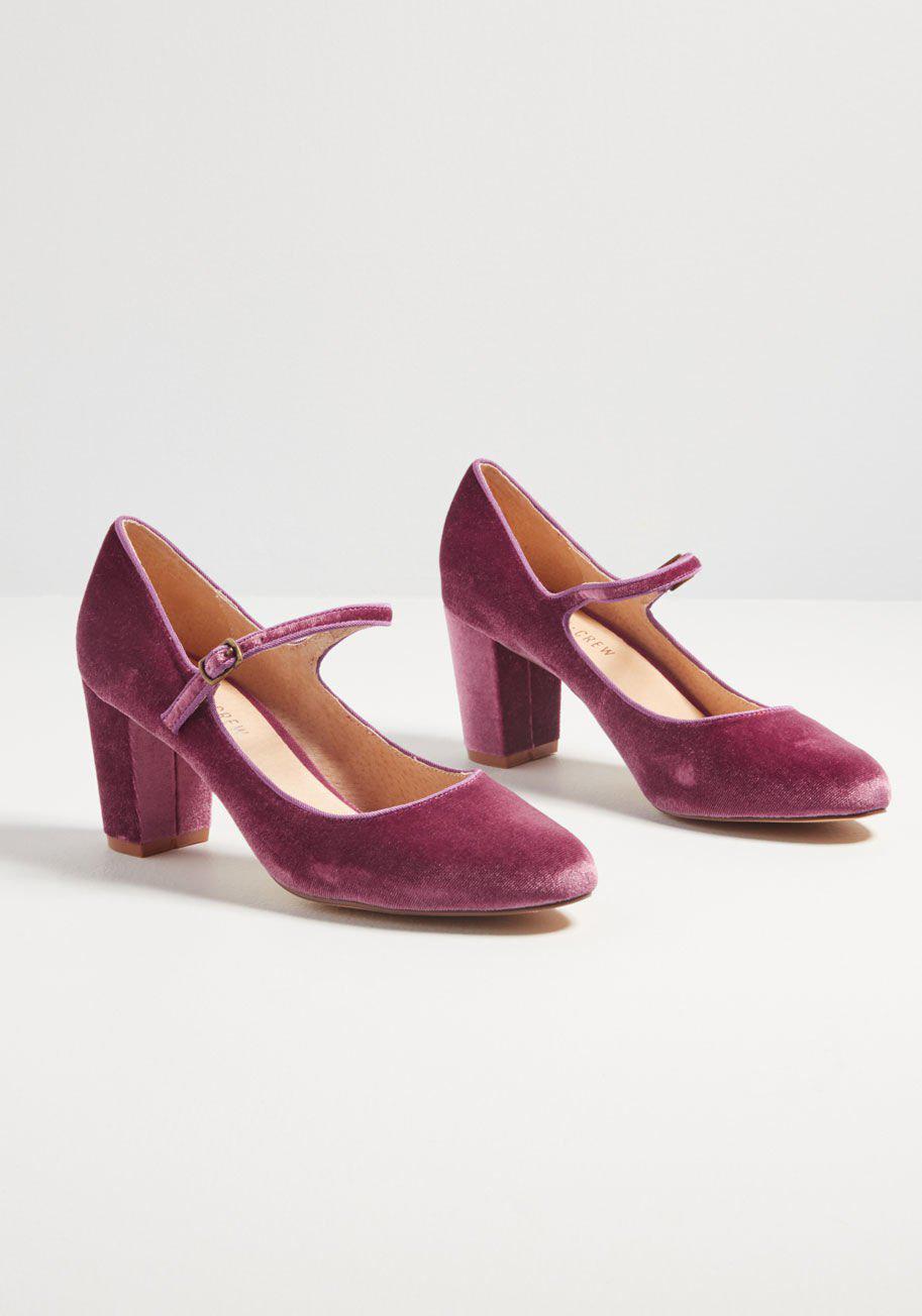 chelsea crew velvet heels