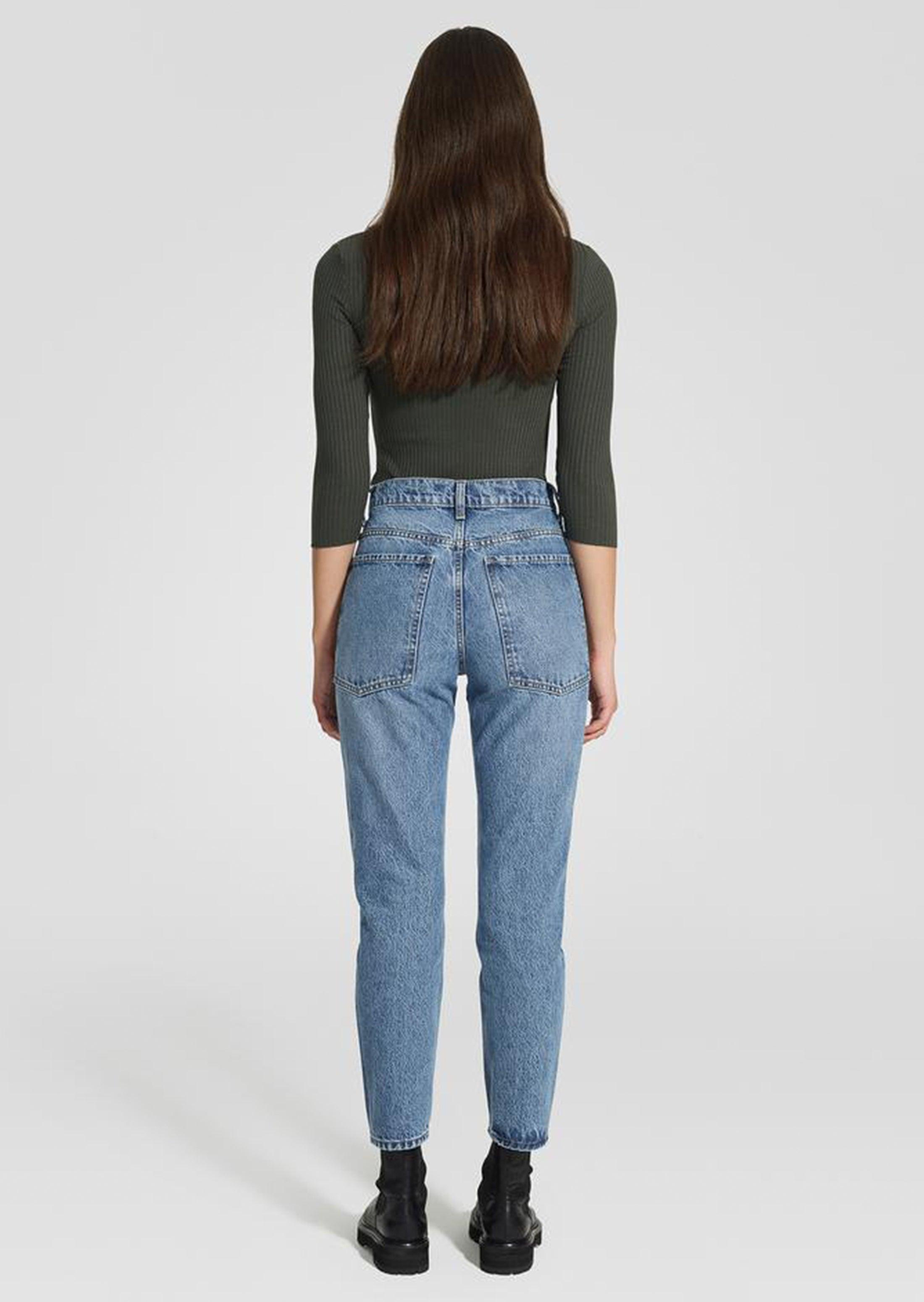 Nobody Denim Cotton Zoe Jean in Blue | Lyst