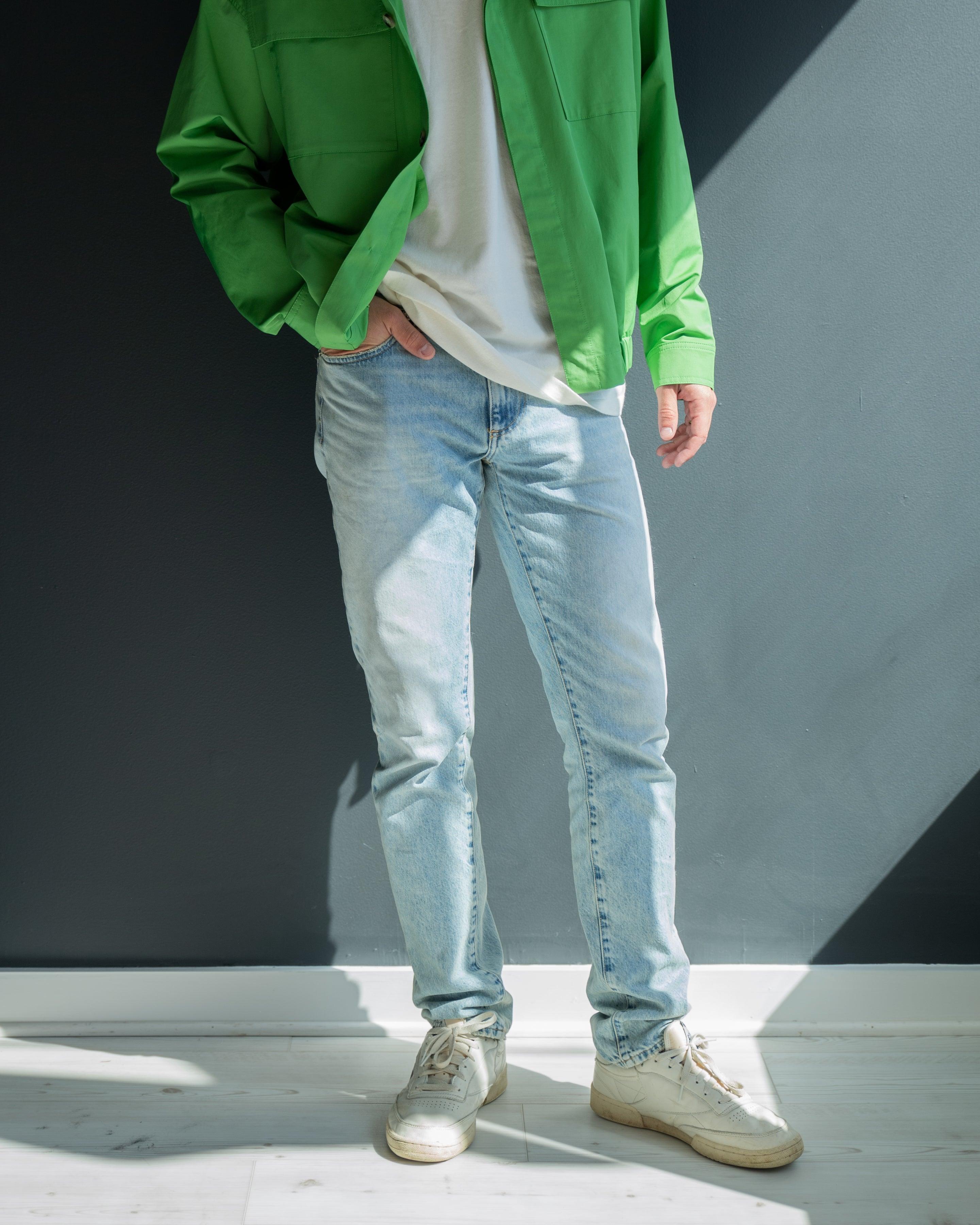 IRO Mignon Slim Jeans in Green | Lyst