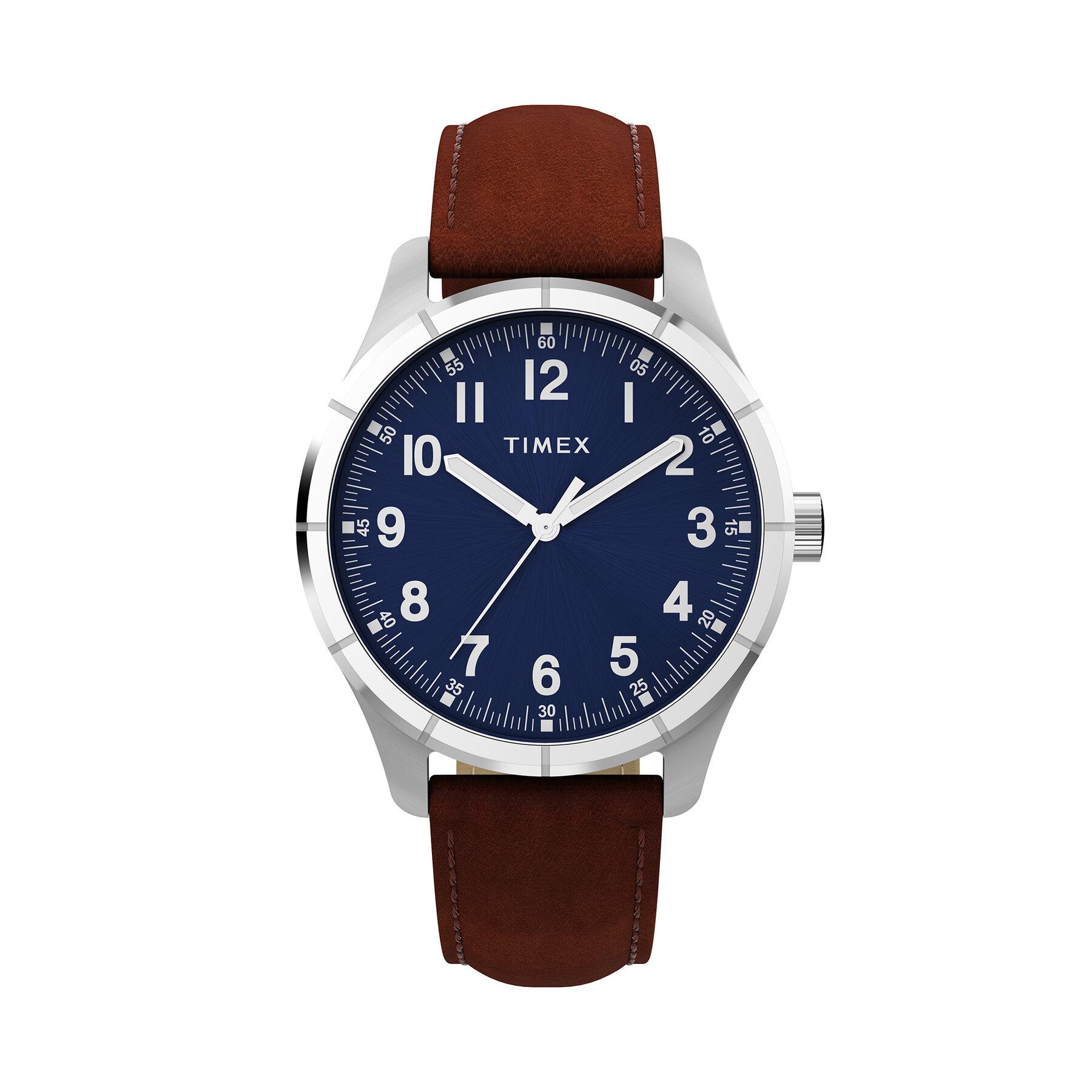 Timex Uhr Main Street Tw2Y16200 in Blau für Herren Lyst DE