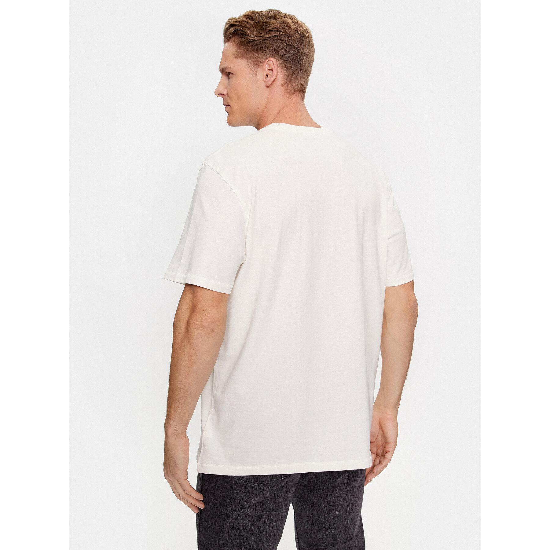 Wrangler T-Shirt 112341195 Weiß Relaxed Fit in Weiß für Herren 