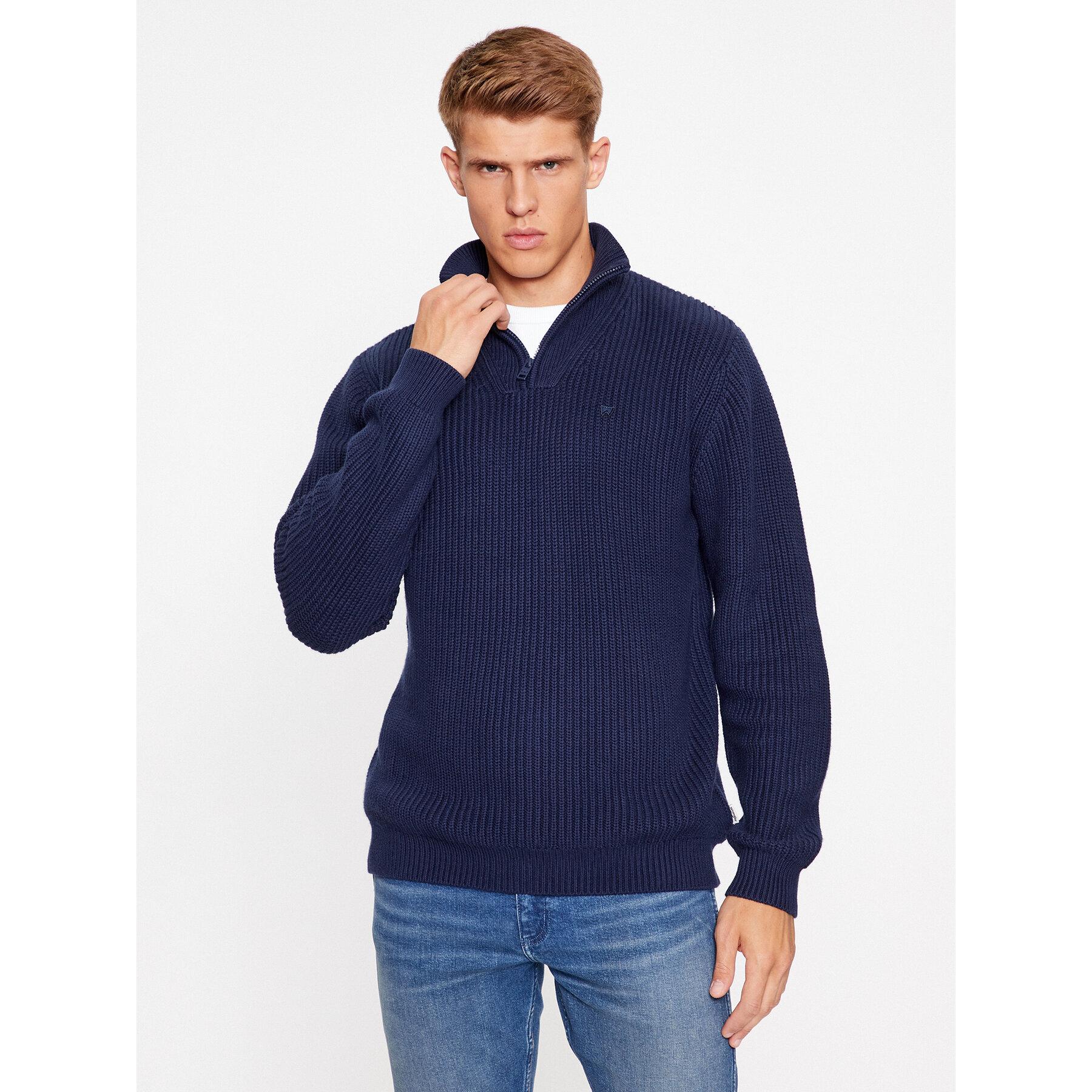 Wrangler Pullover 112343094 Regular Fit in Blau für Herren | Lyst DE