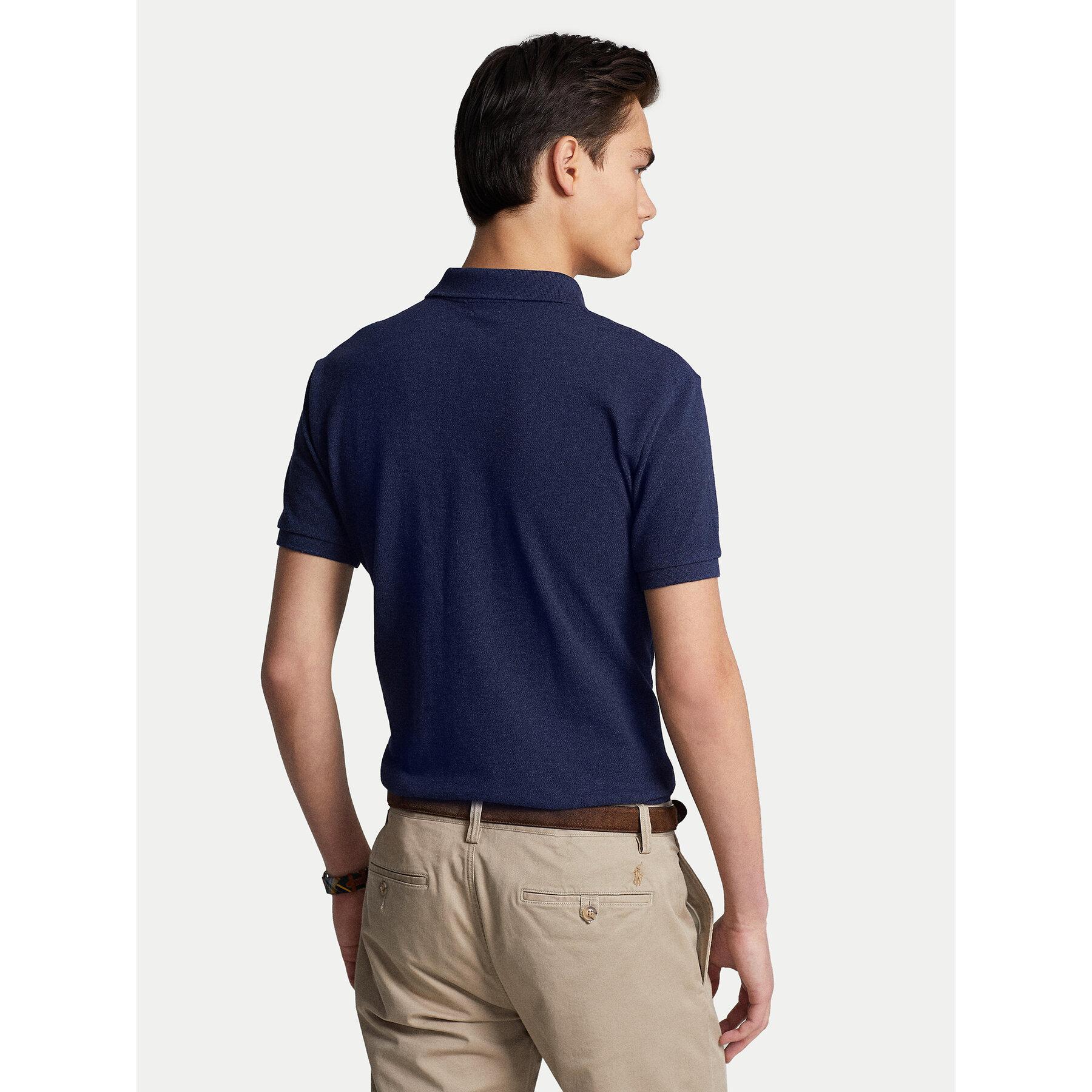 Polo Ralph Lauren Poloshirt 710680784292 Custom Slim Fit in Blau  