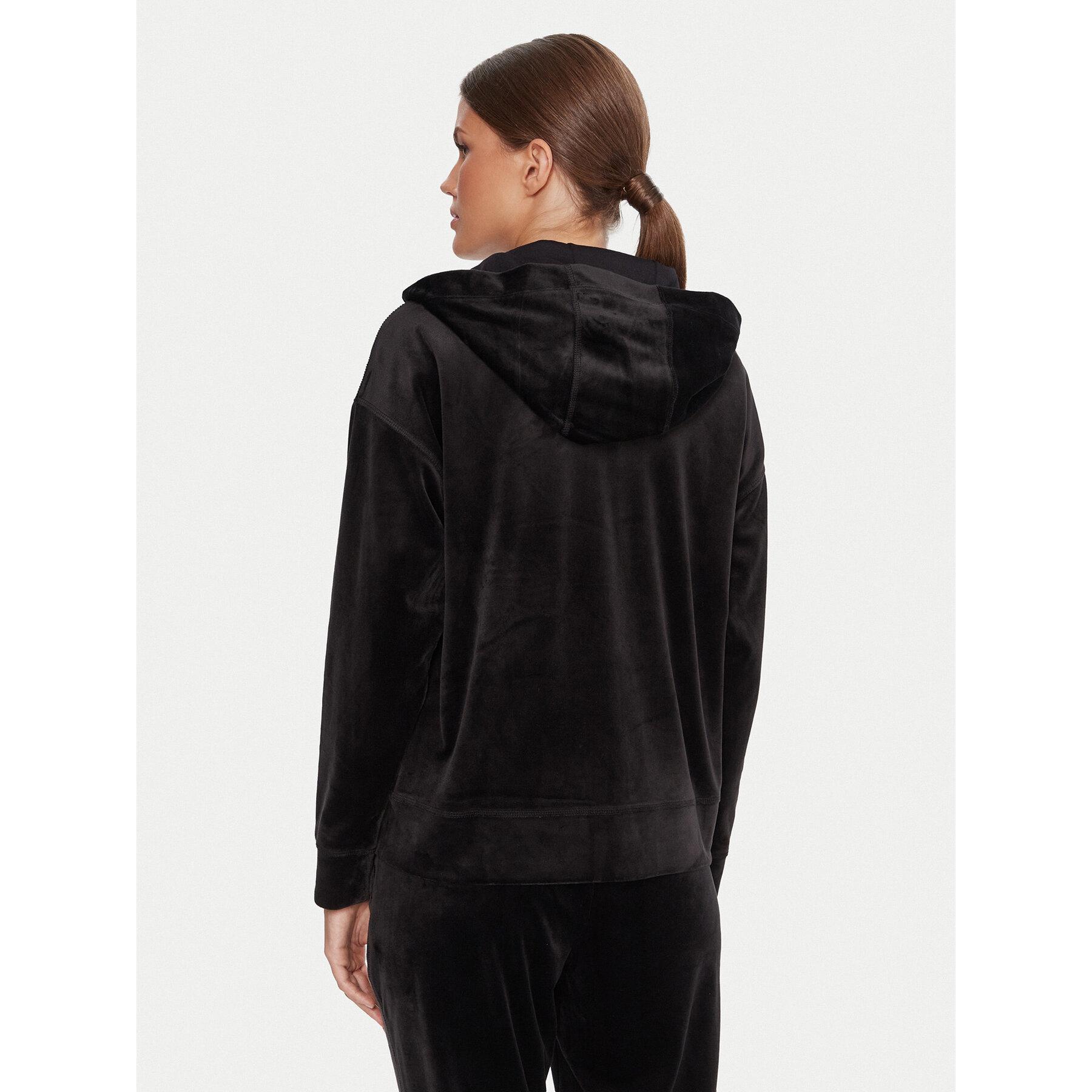 Jogginghose Velour Hoodie Damen Trainingsanzug Pullover Hosen Set