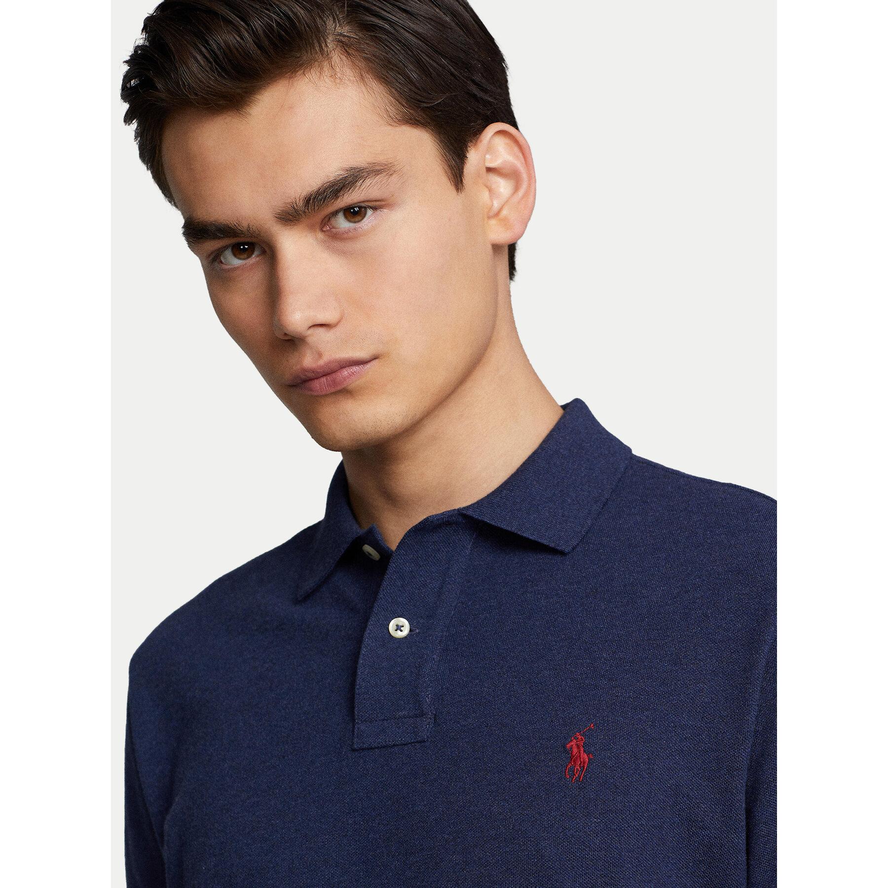 Polo Ralph Lauren Poloshirt 710680784292 Custom Slim Fit in Blau 