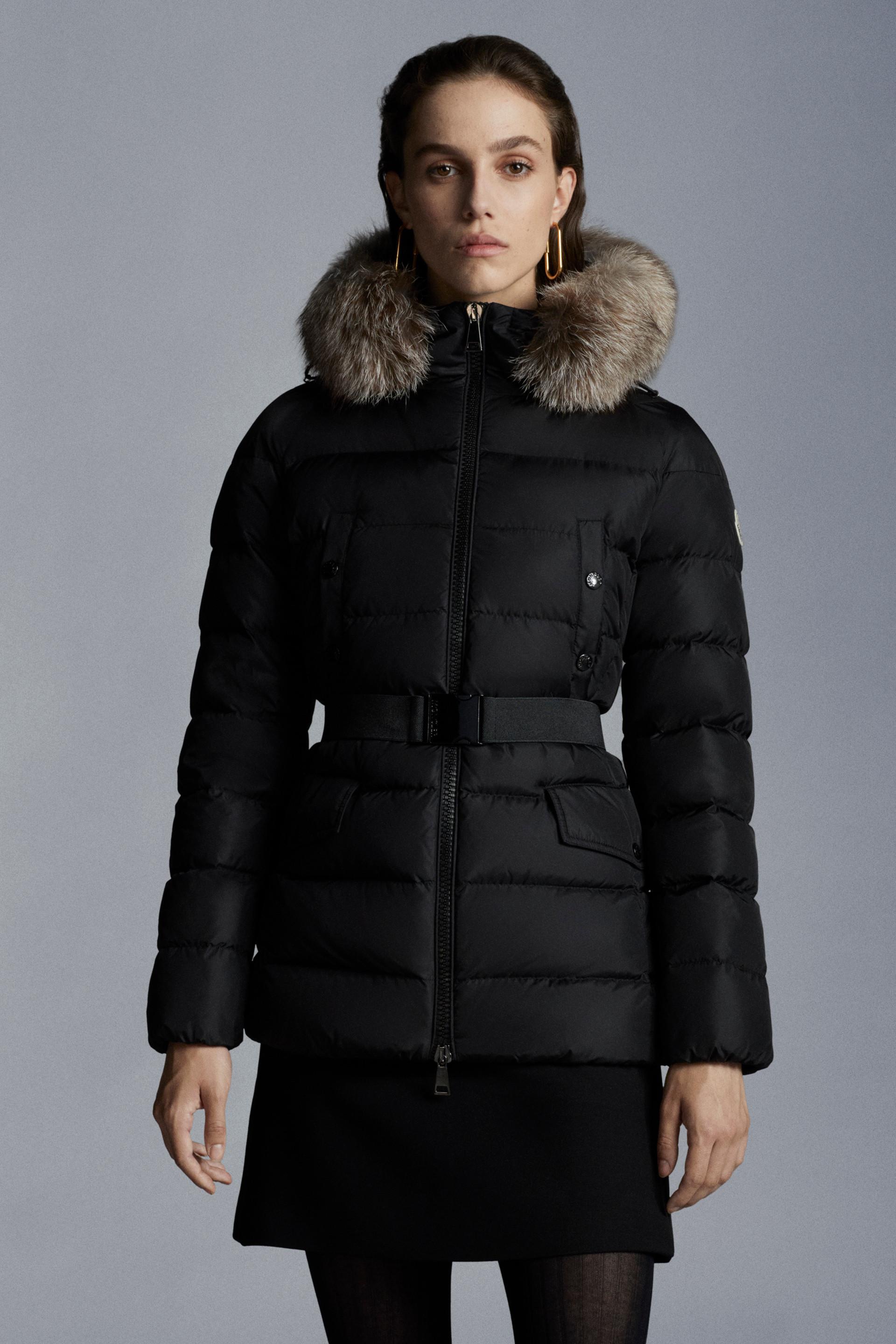 Moncler Synthetic Clion Short Down Jacket in Black - Lyst