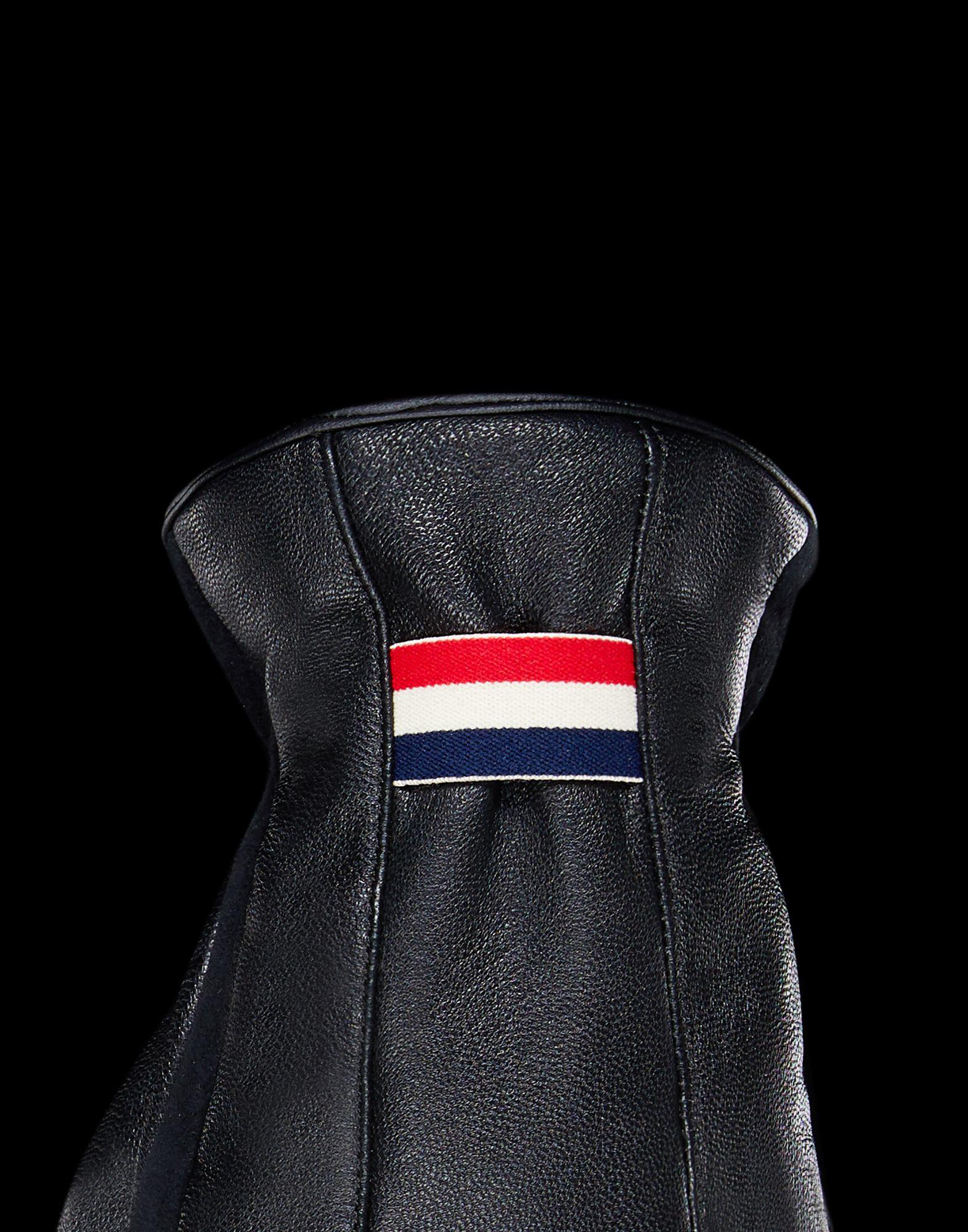 Moncler Gloves in Black for Men Lyst