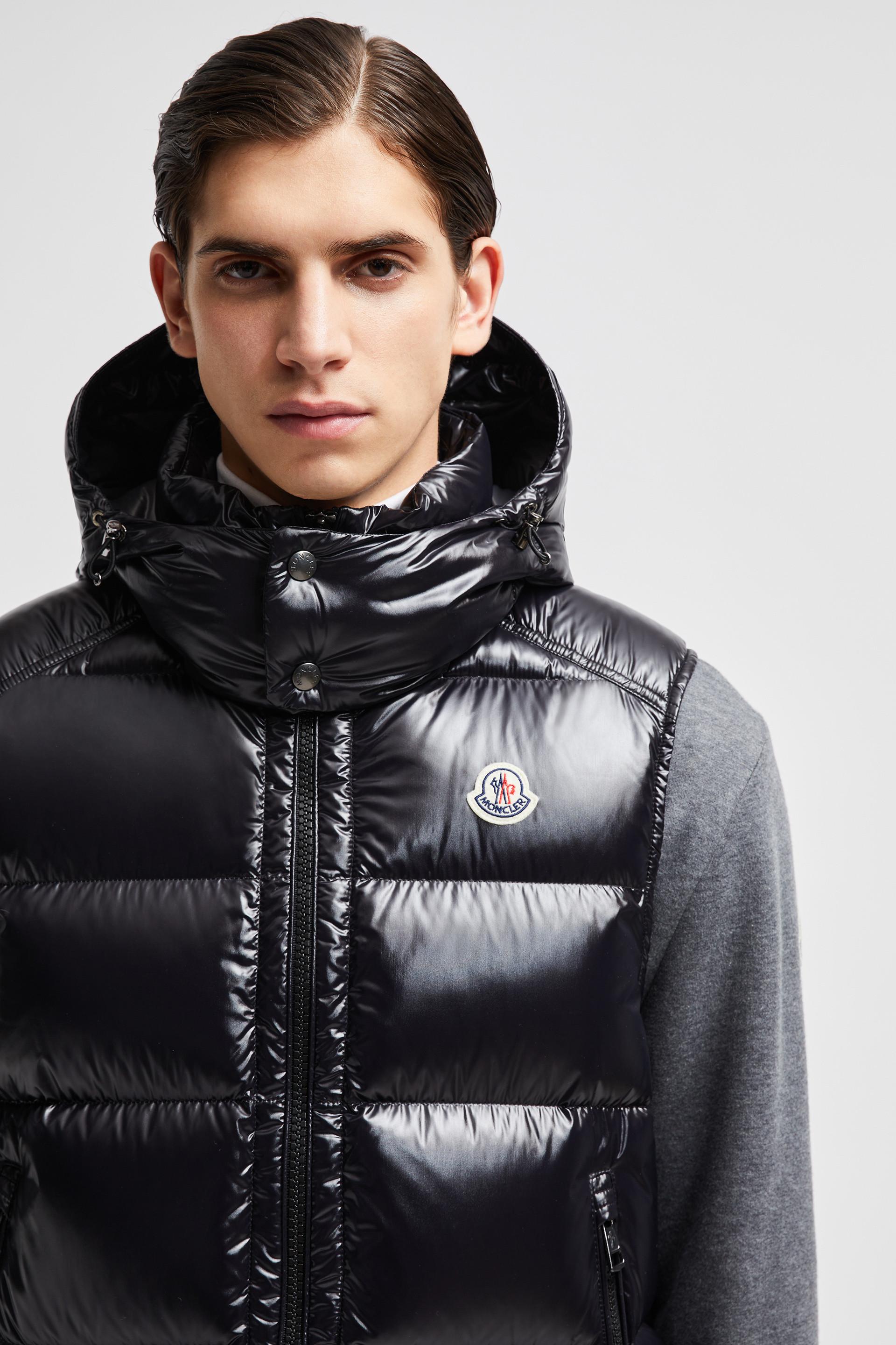 Moncler Bormes Hooded Down Vest in Black for Men | Lyst Moncler Bormes Hooded Down Vest in Black for Men | Lyst