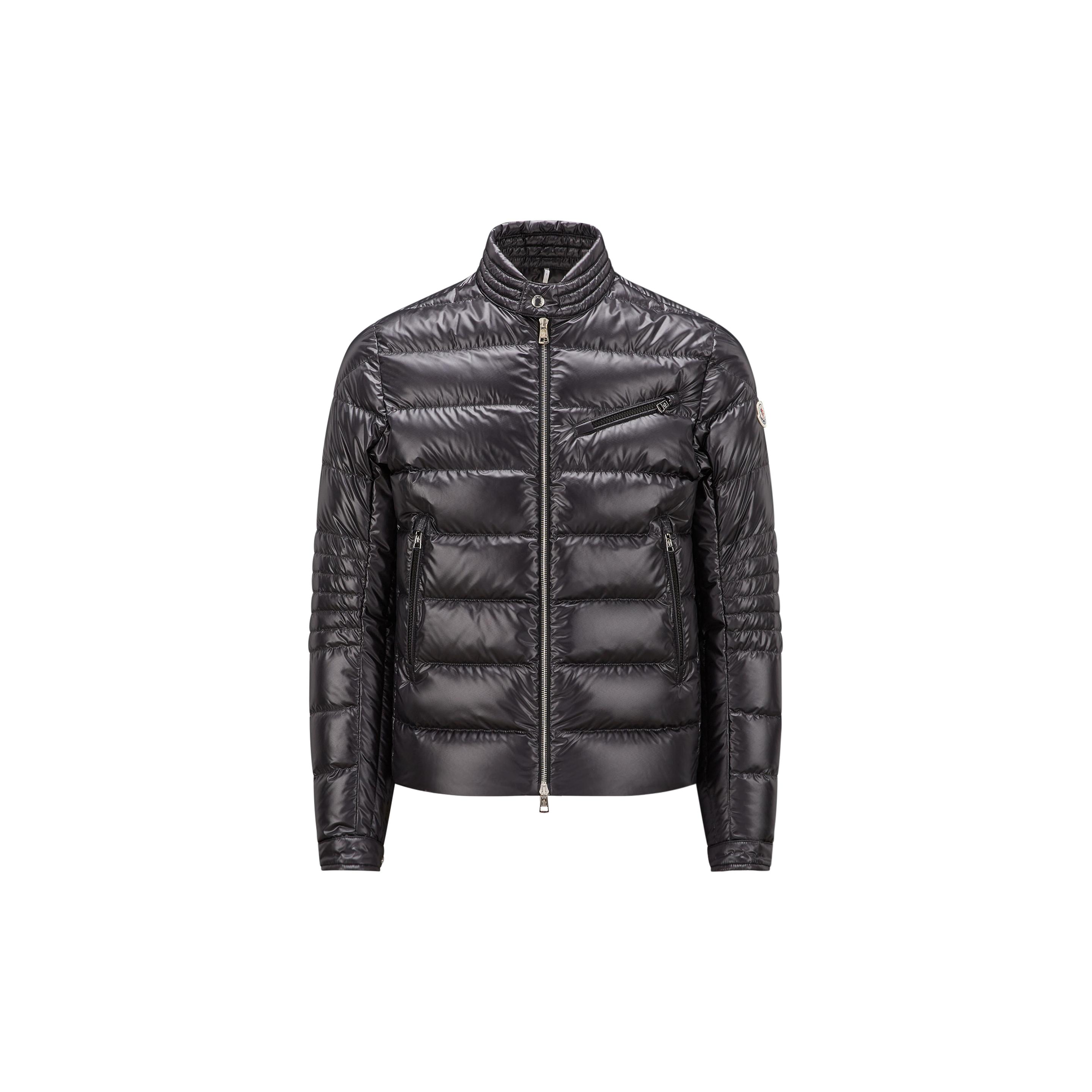 Moncler Authie Short Down Jacket in Black for Men | Lyst Canada