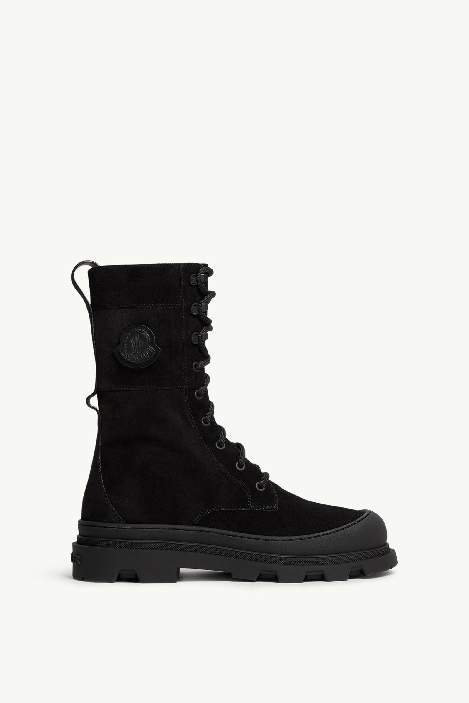ショートブーツ・ブーティ MONCLER SS24 'Misty' ankle boots (4G00010M3549 999) 23.5cm MONCLER(モンクレール) ショートブーツ・ブーティ
