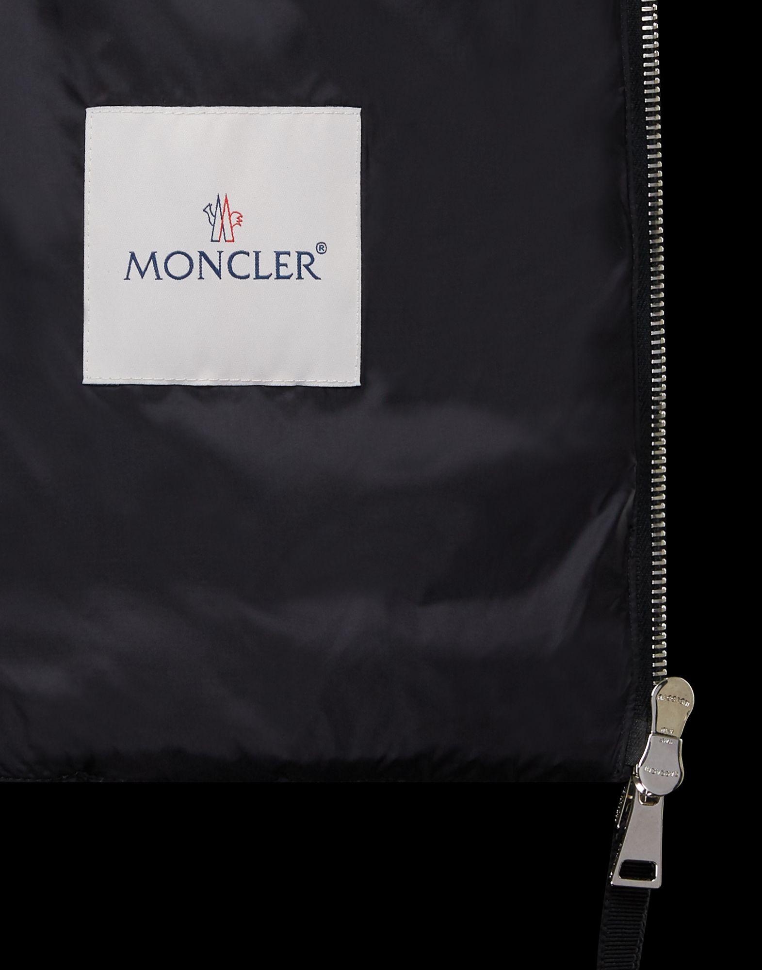 Moncler Quilted Amethyst Jacket in Black | Lyst