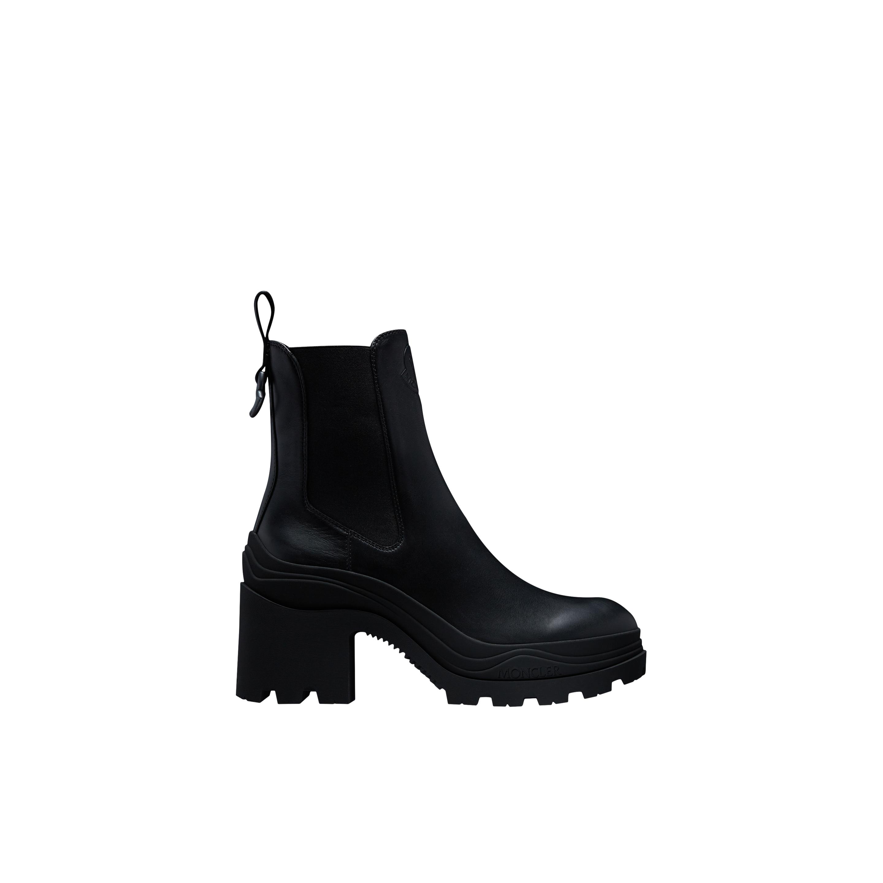 モンクレール】Envile Chelsea Boots ブーツ ブラック モンクレール】Envile Chelsea Boots ブーツ ブラック