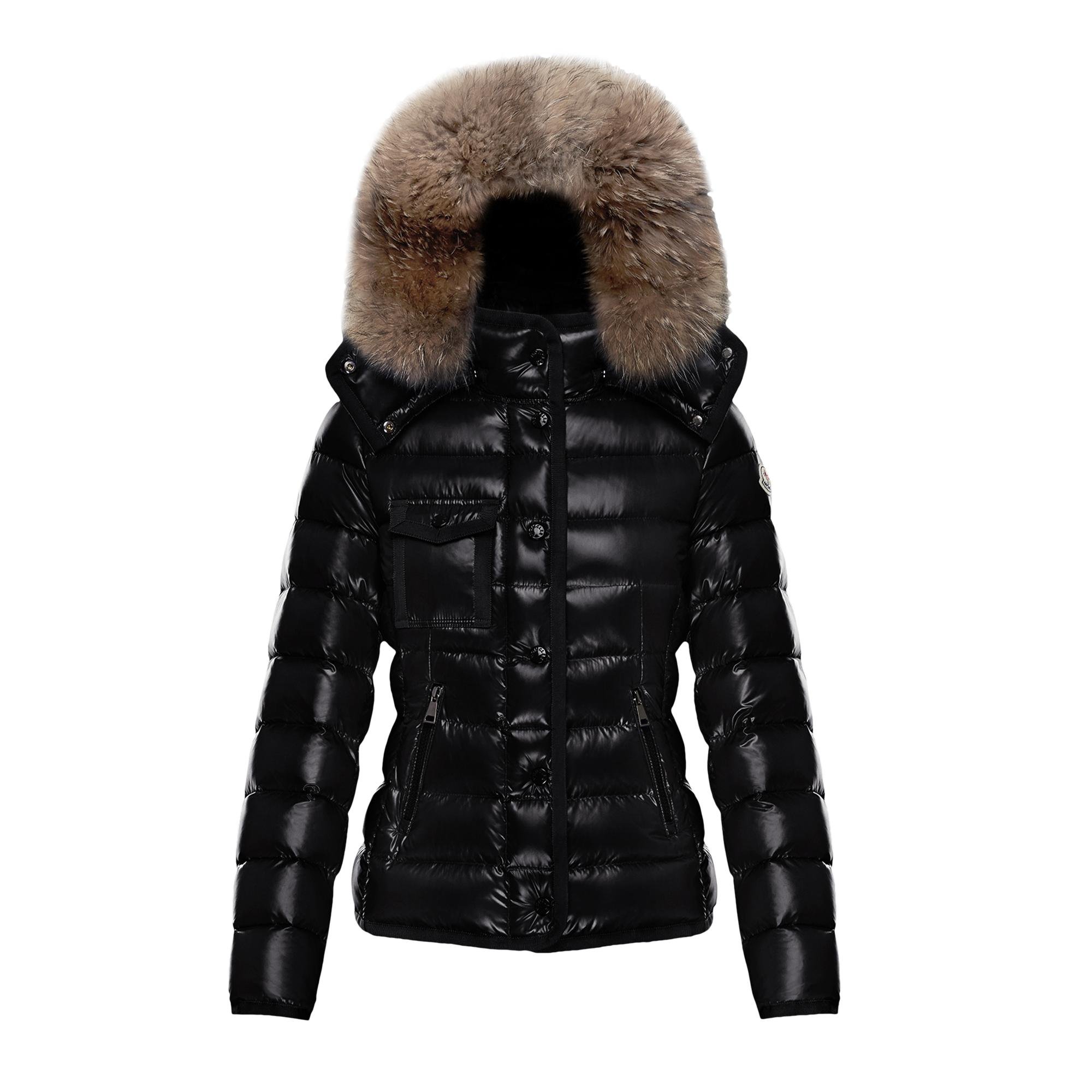 Moncler Armoise Kurze Daunenjacke in Schwarz | Lyst DE