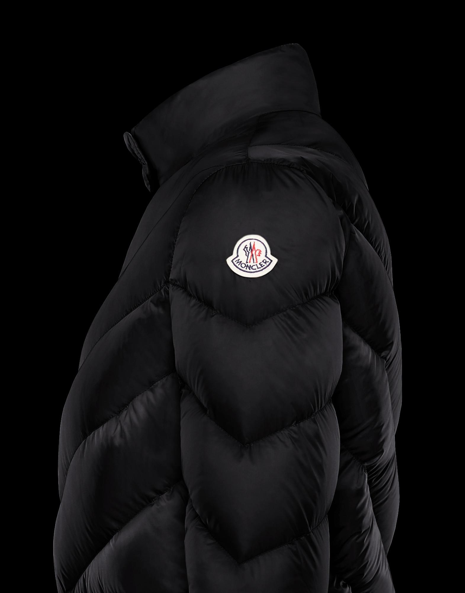 moncler black lanx jacket