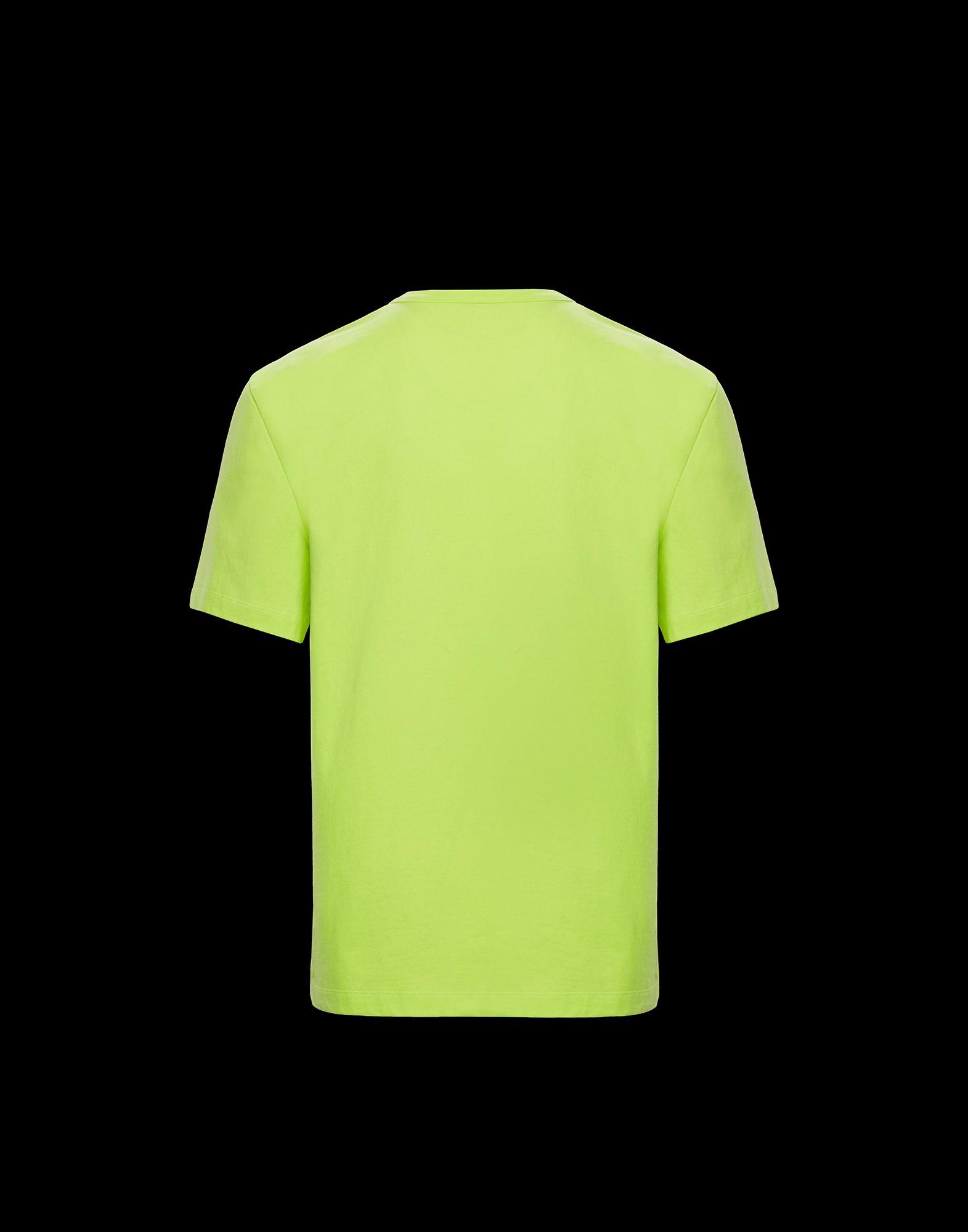Moncler T-shirt in Green for Men | Lyst