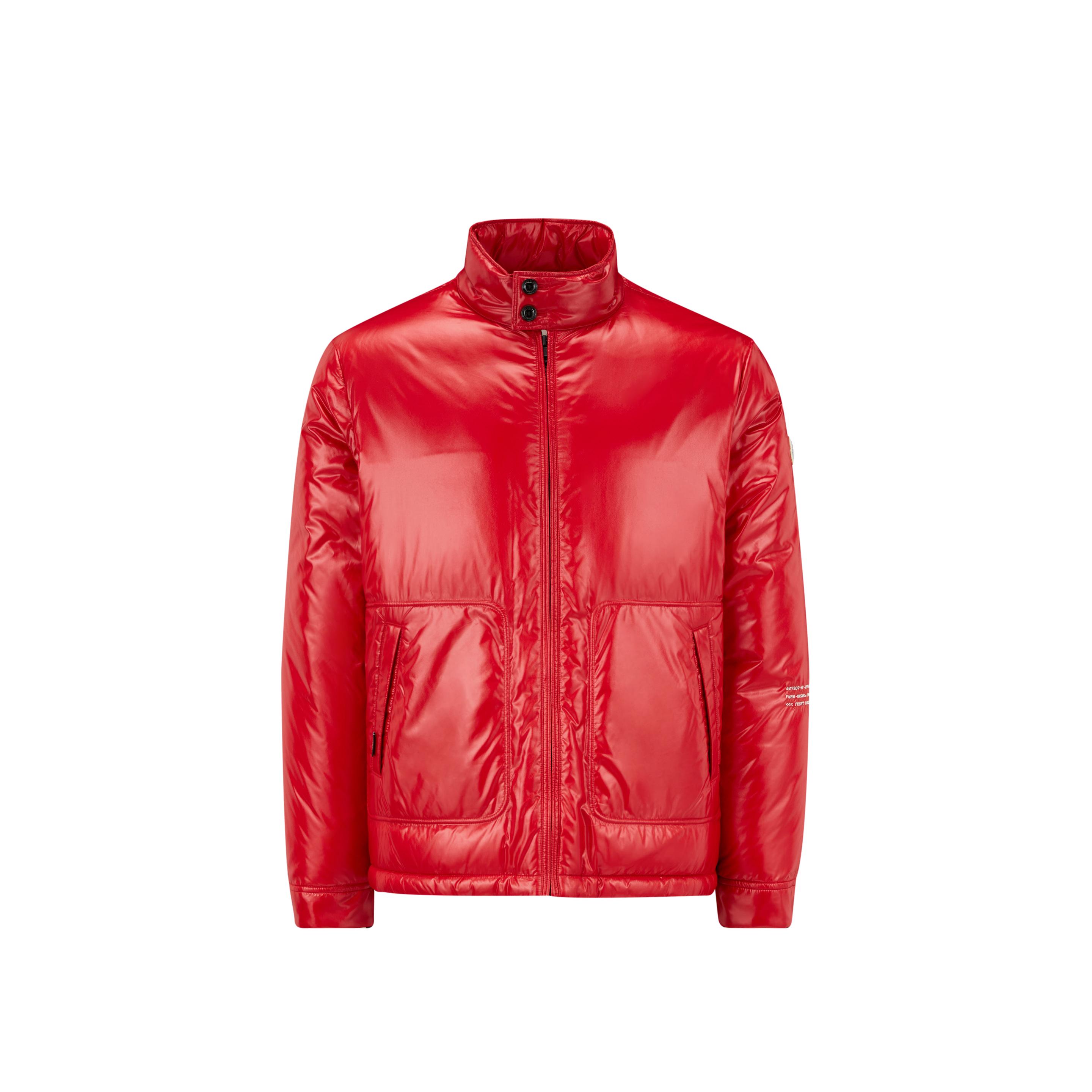 Moncler X Frgmt Hiroshi Fujiwara Stan Short Down Jacket in Red for Men |  Lyst