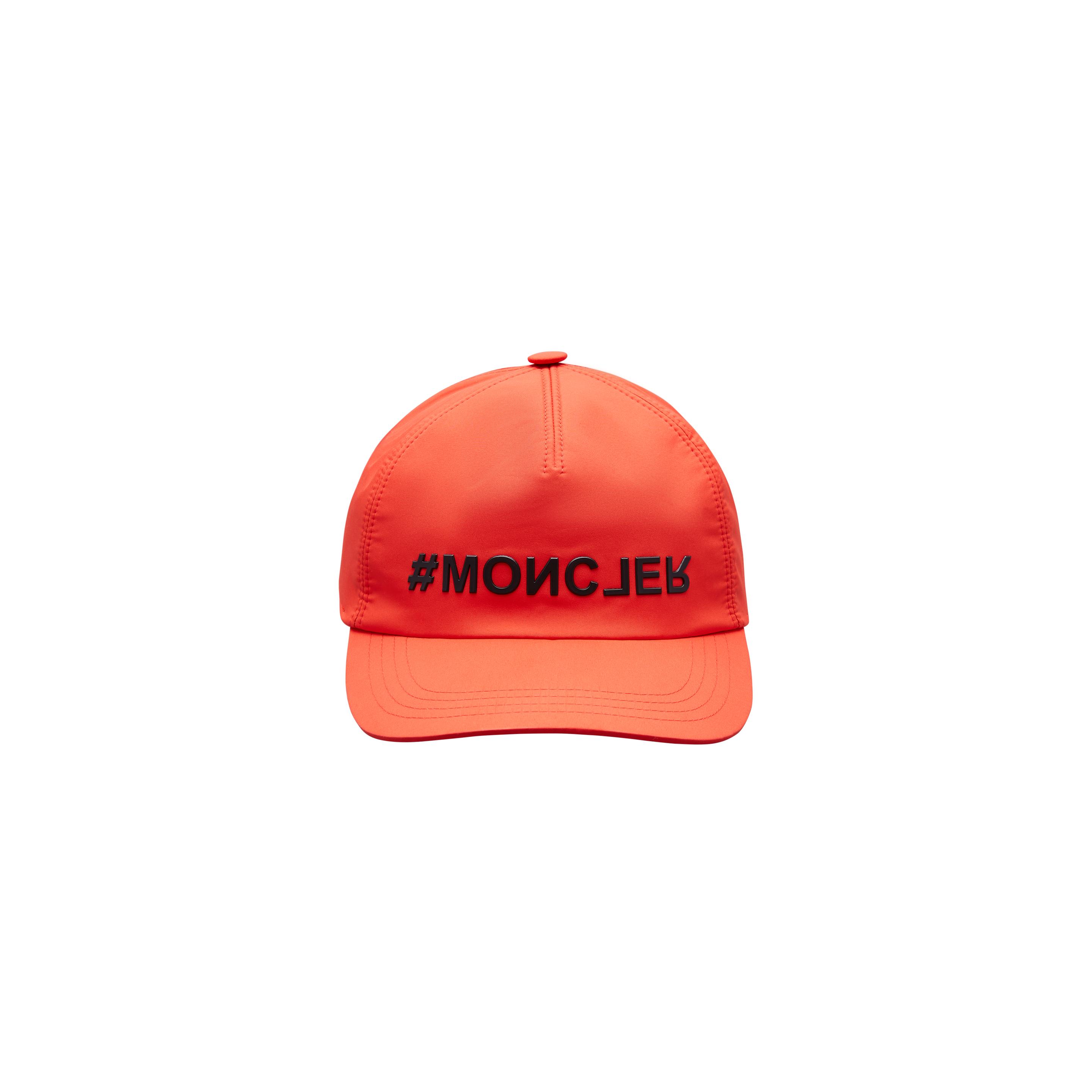 Moncler Day-namic Logo Baseball Cap in Red | Lyst UK