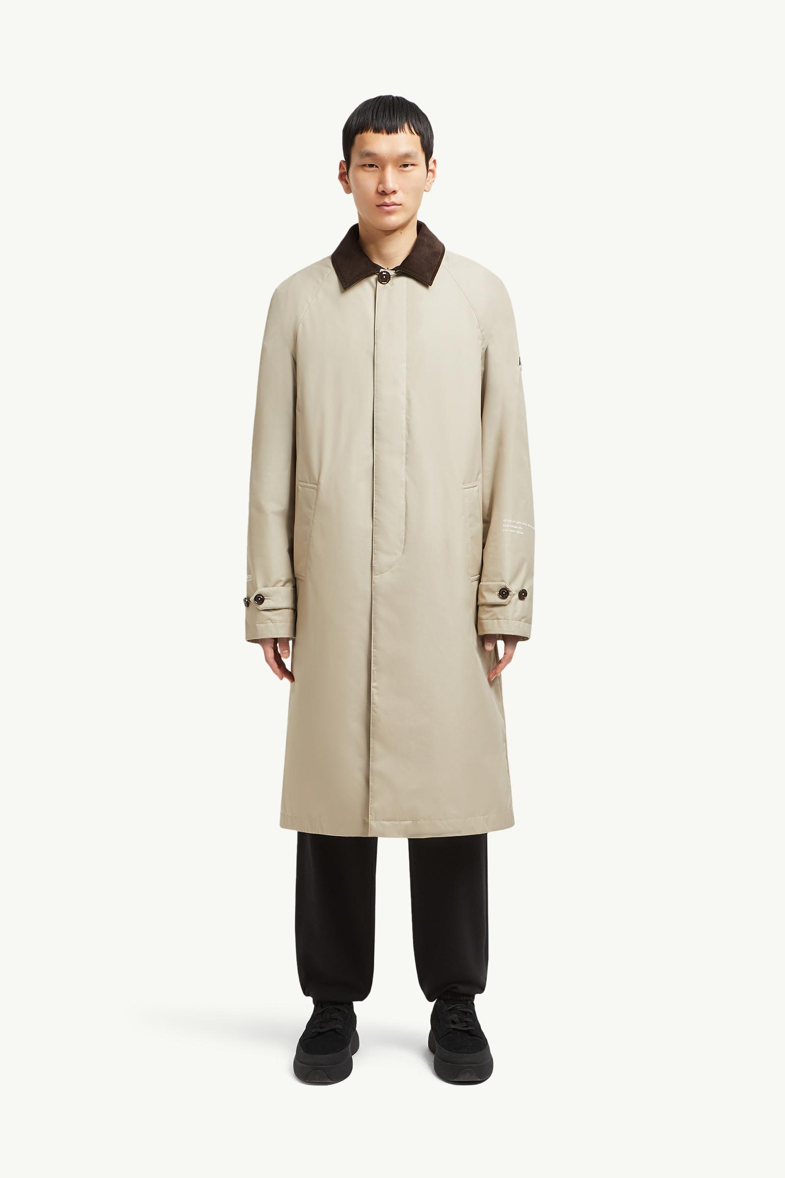 MONCLER X FRGMT Nabeh Gore-Tex Infinium Trench Coat in Natural for