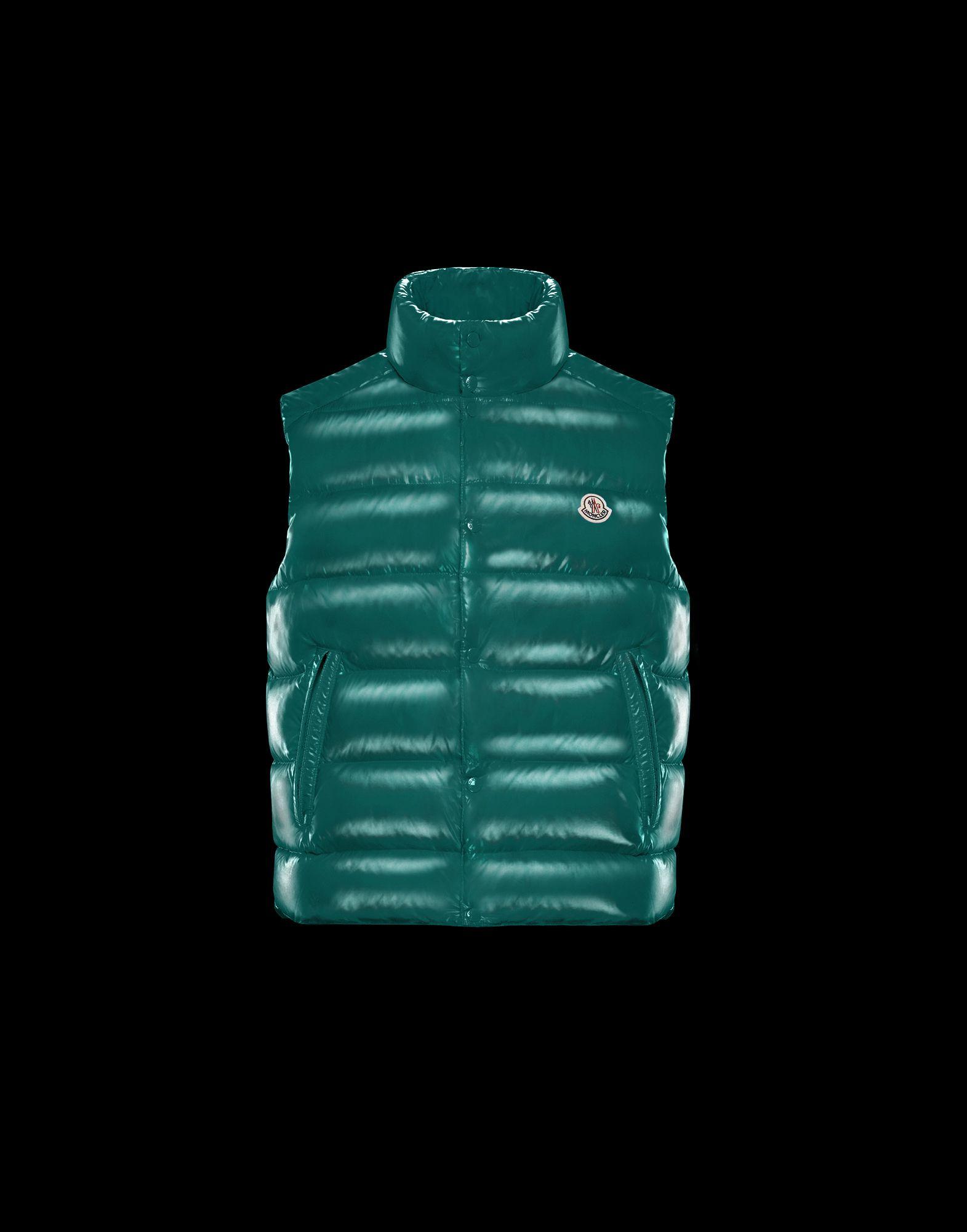 green moncler vest