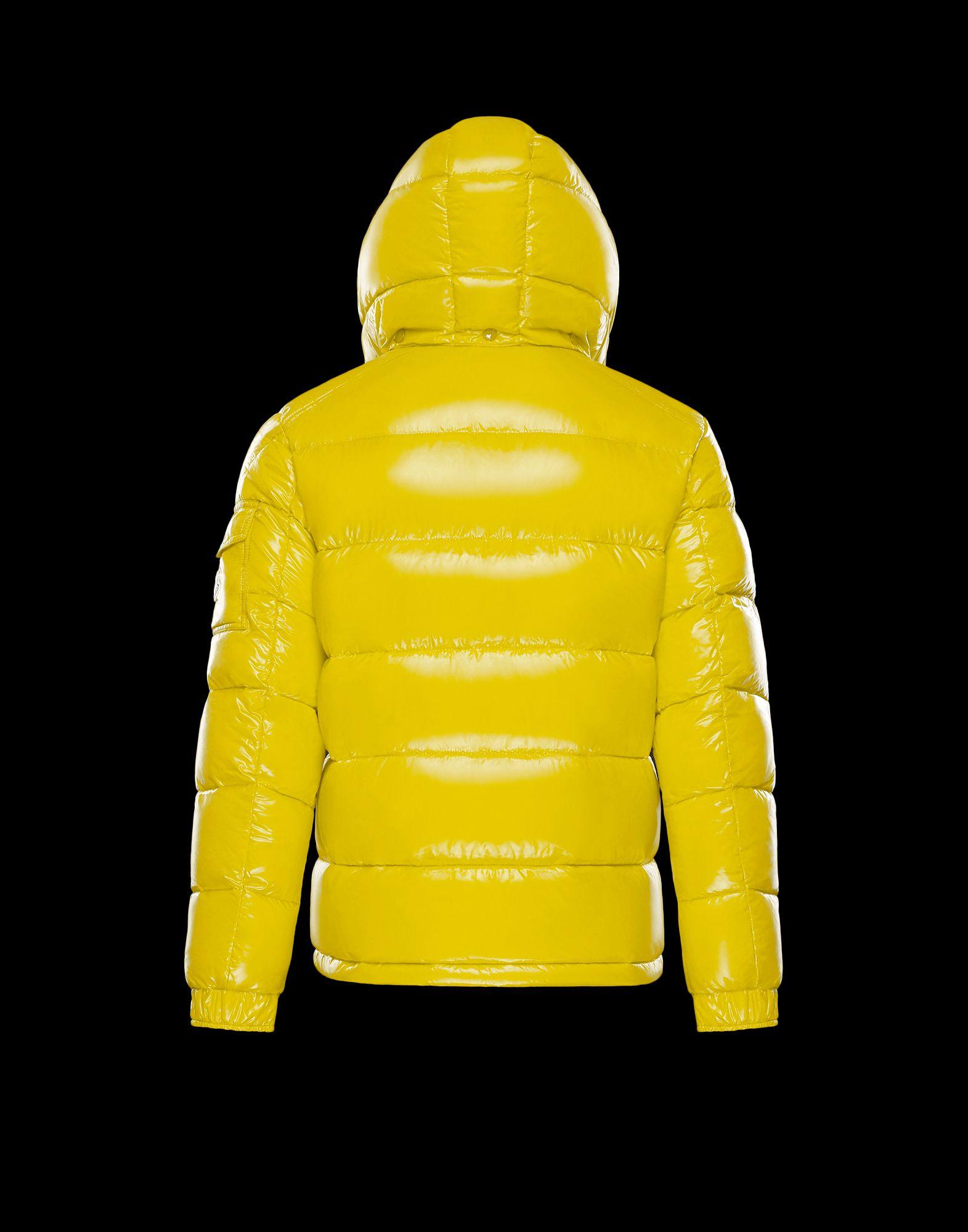 yellow moncler maya