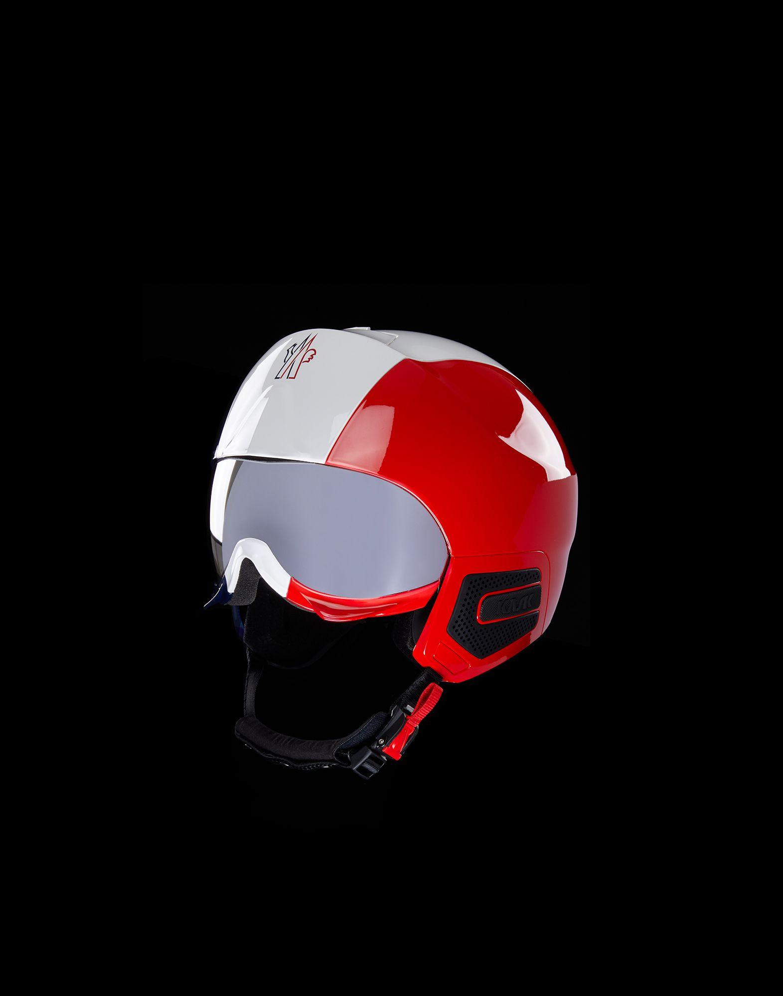 3 MONCLER GRENOBLE Ski Helmet in Red (Black) | Lyst
