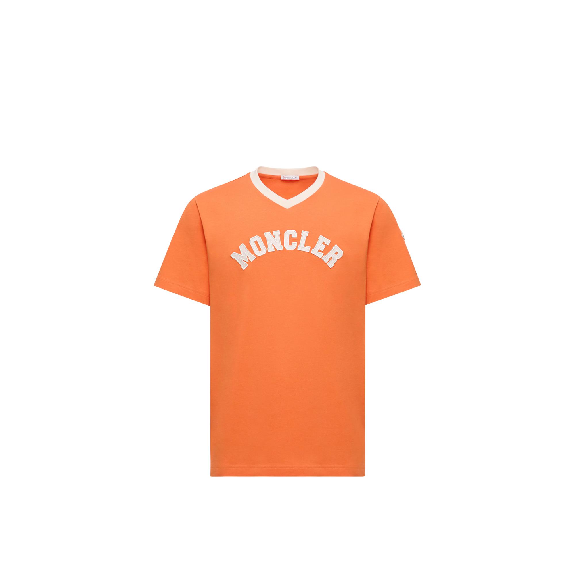 Orange Moncler T-shirts for Men | Lyst