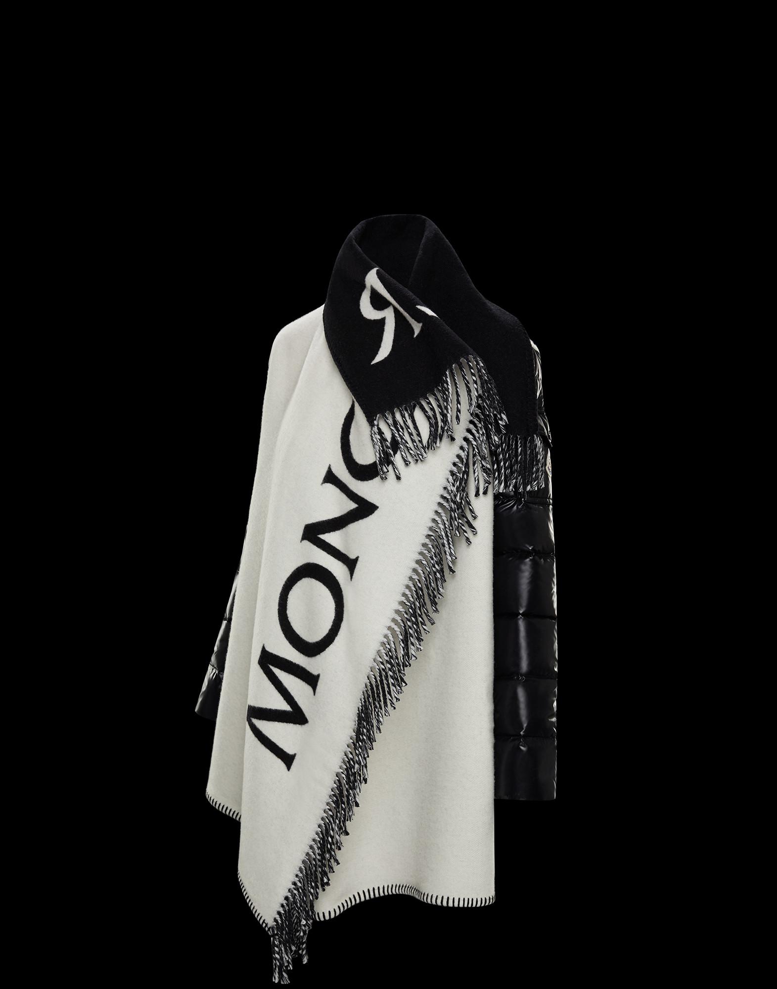 Moncler Cape in White | Lyst