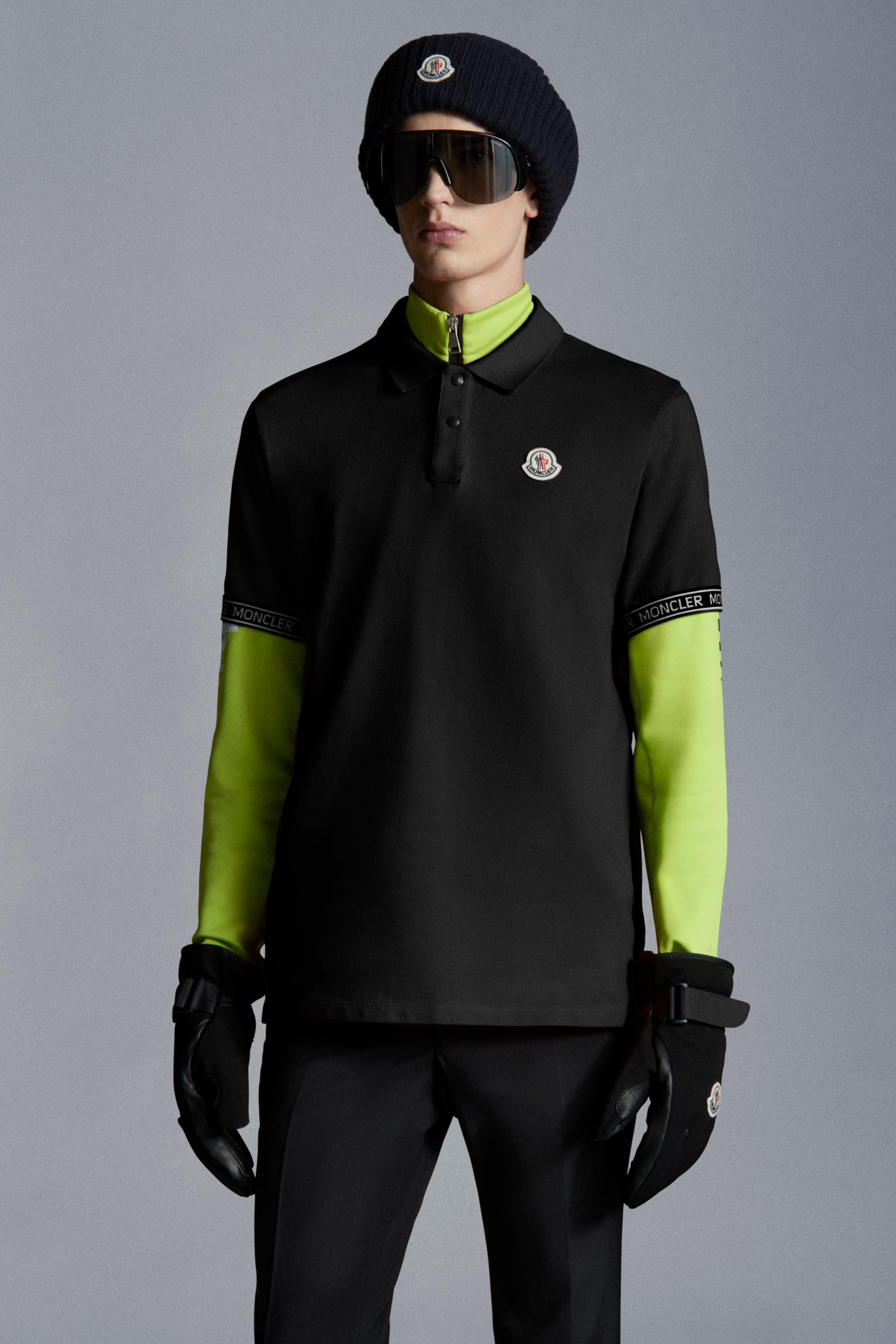 Aankoop Vuiligheid ventilatie Moncler Polo Shirt With Lettering in Black for Men | Lyst