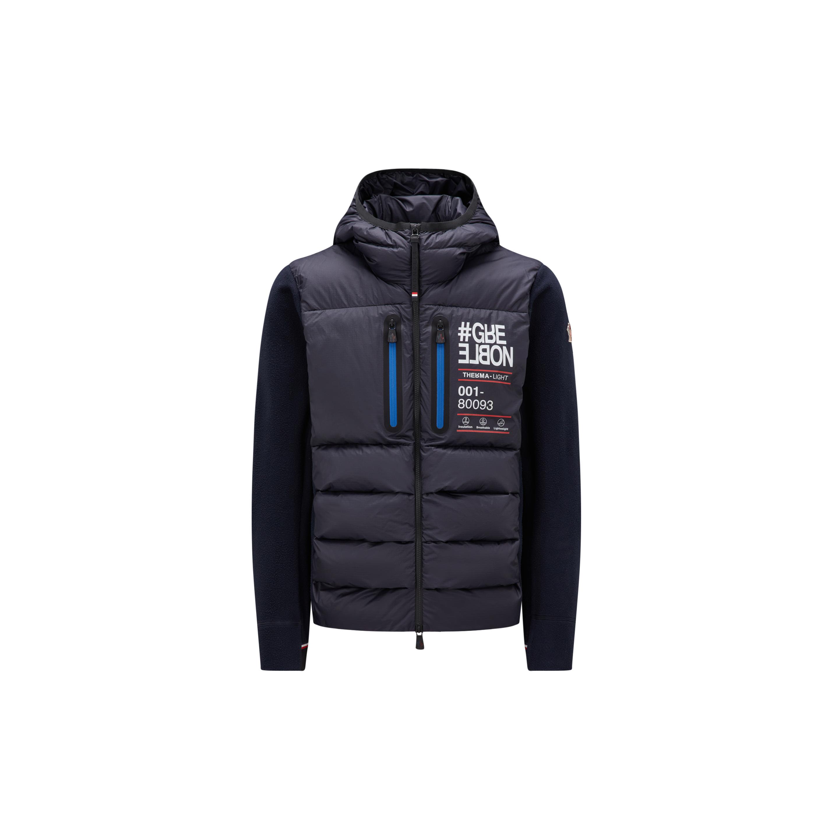 Padded Fleece Zip up Hoodie