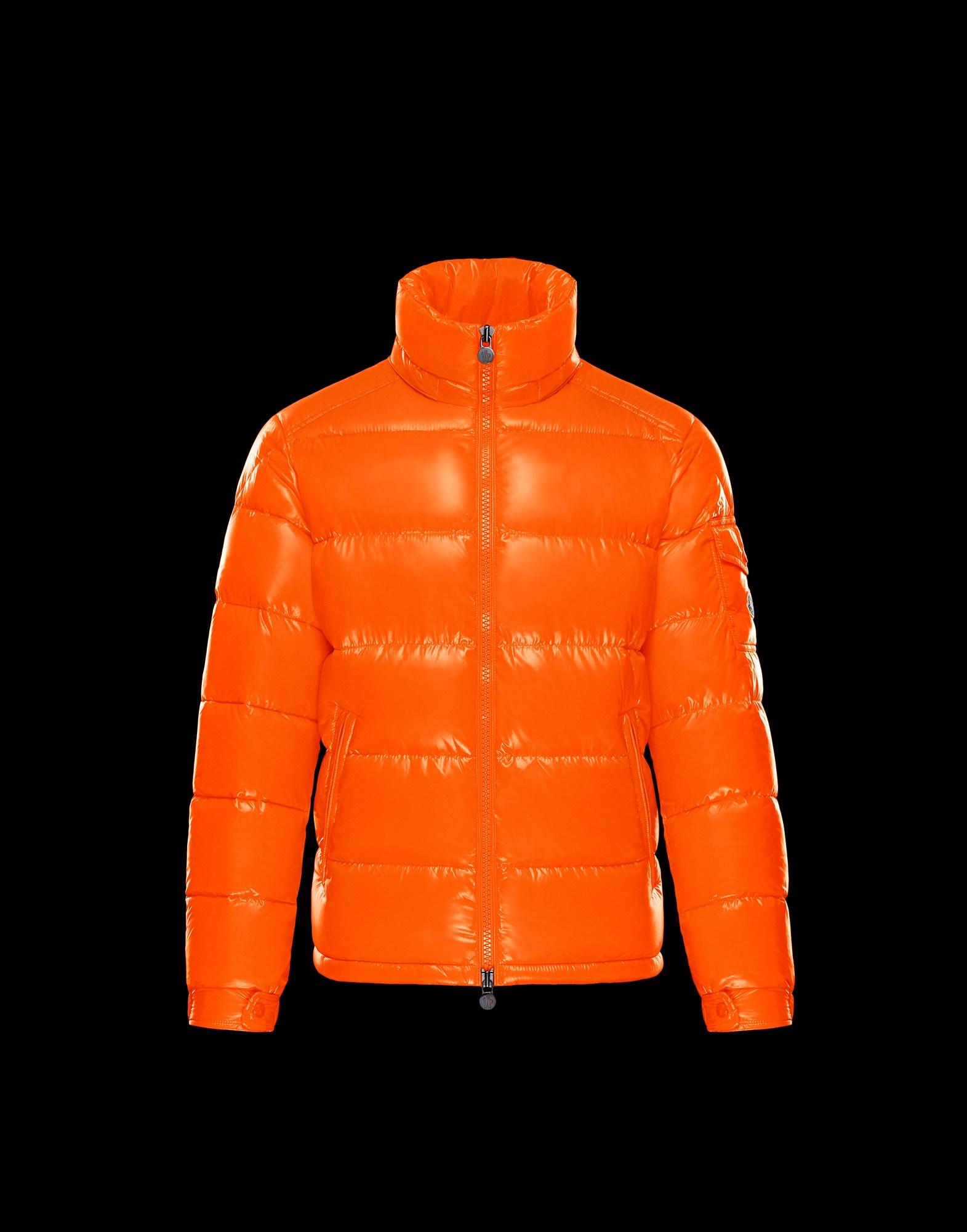 orange moncler maya