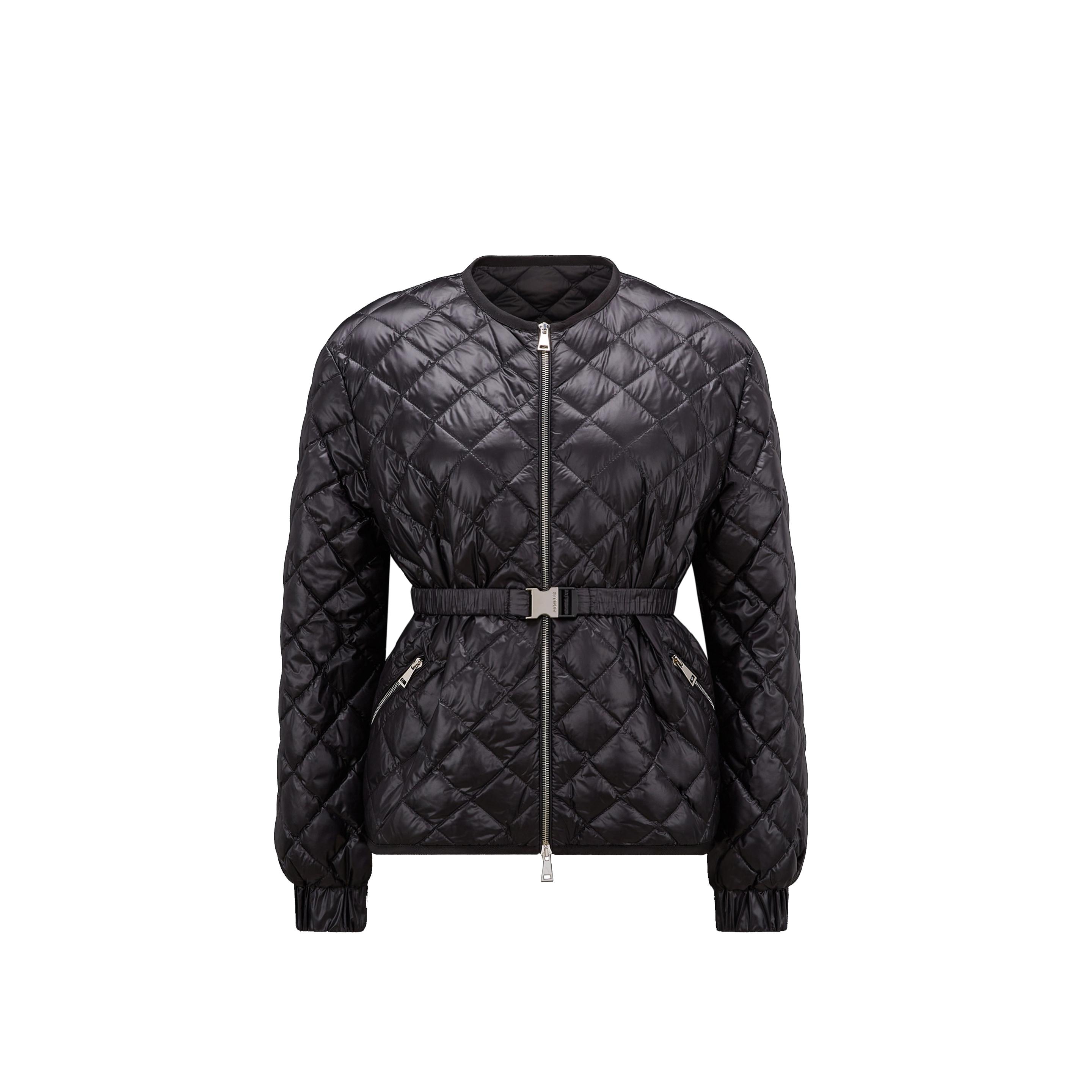 Moncler Paquis Short Down Jacket in Black | Lyst