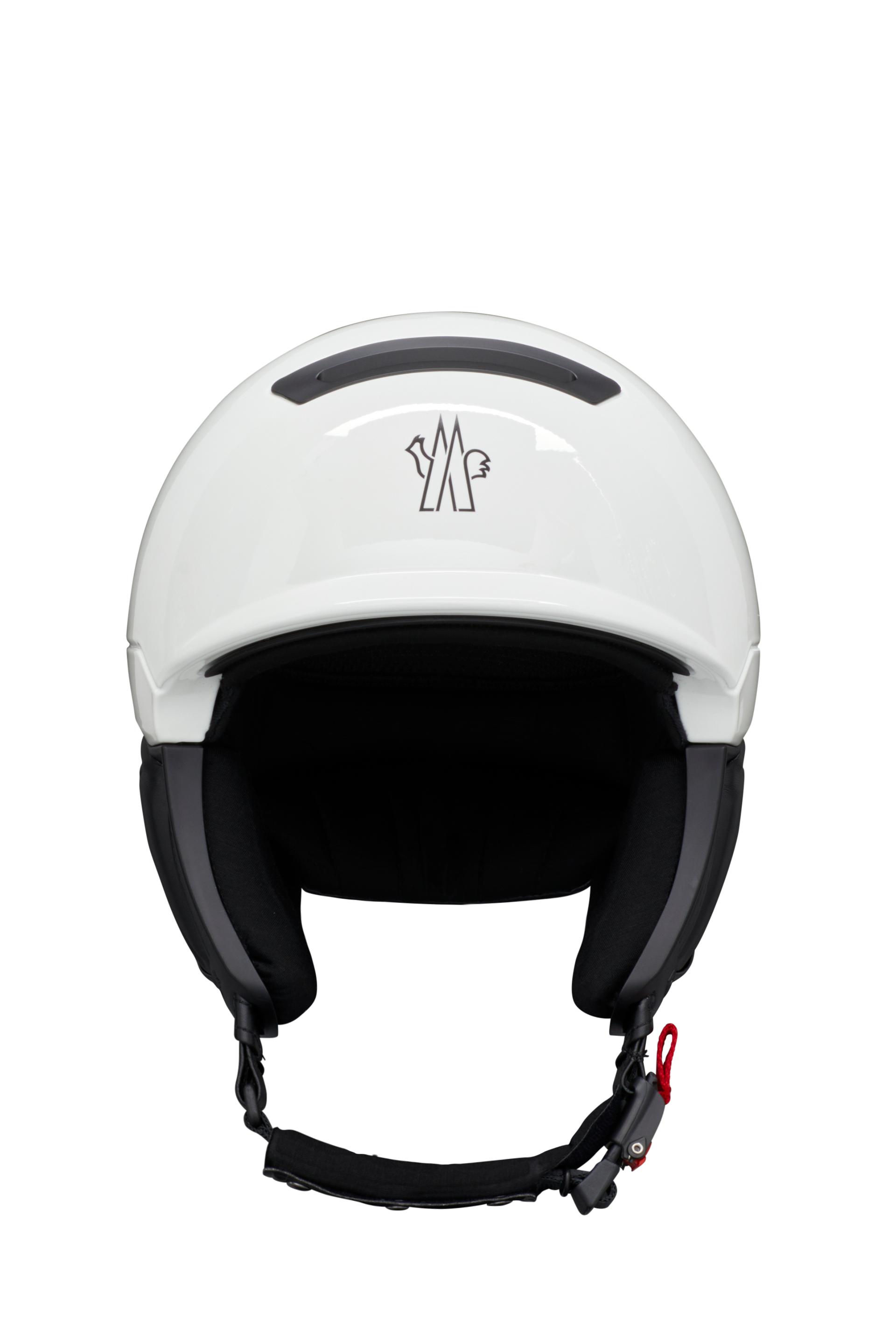 Moncler Wool Ski Helmet in White | Lyst