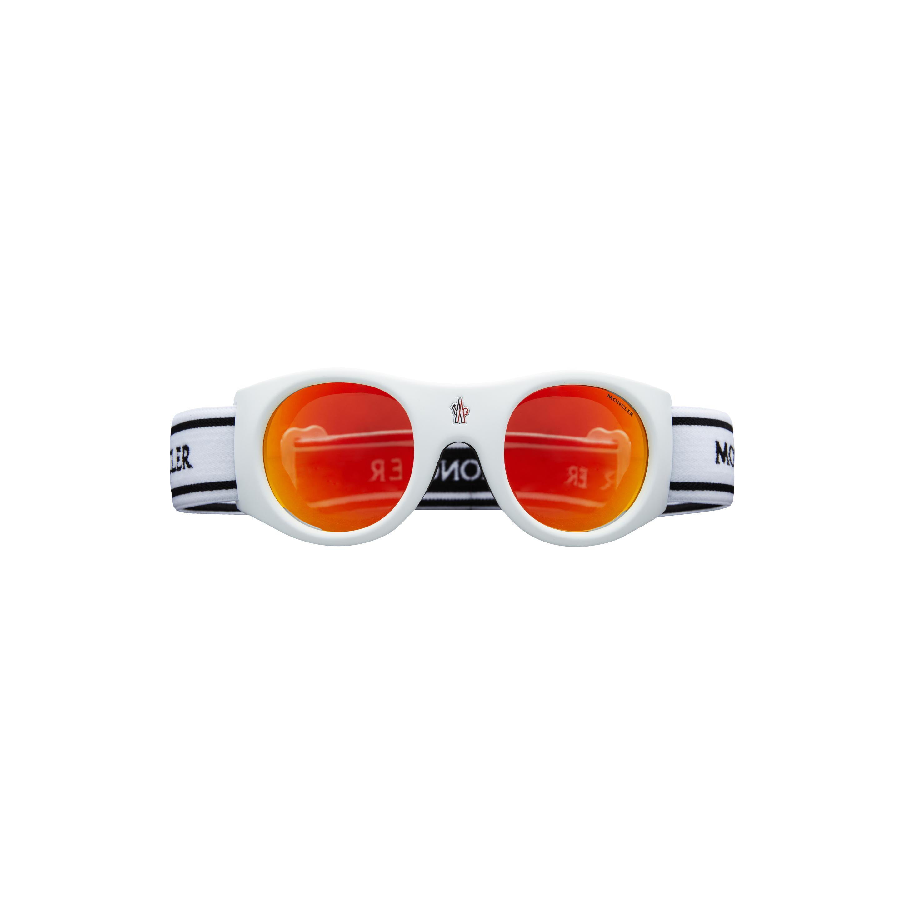 Unisex Sunglasses Moncler ML0051-21C White