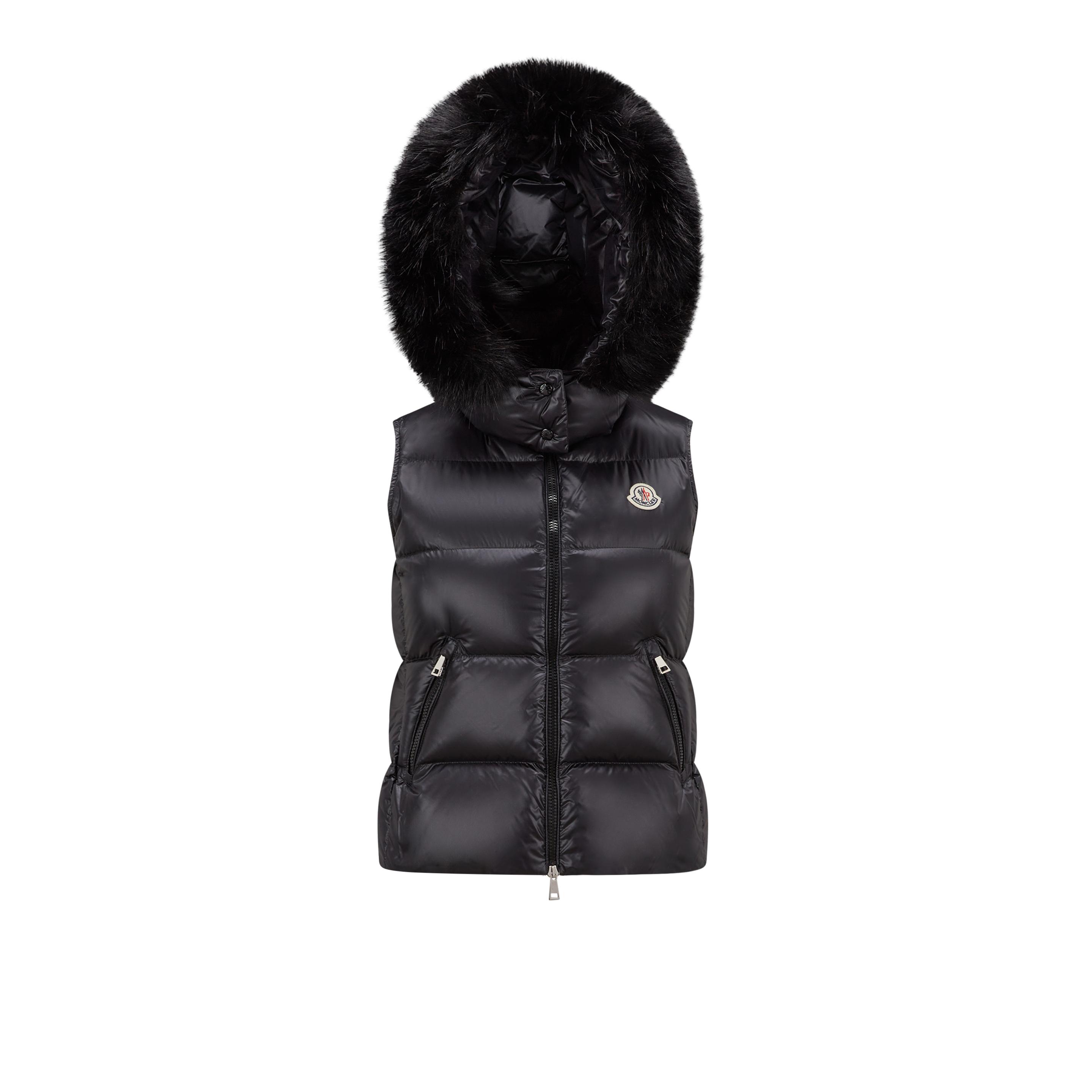 Moncler Gallinule Down Gilet in Black | Lyst Canada