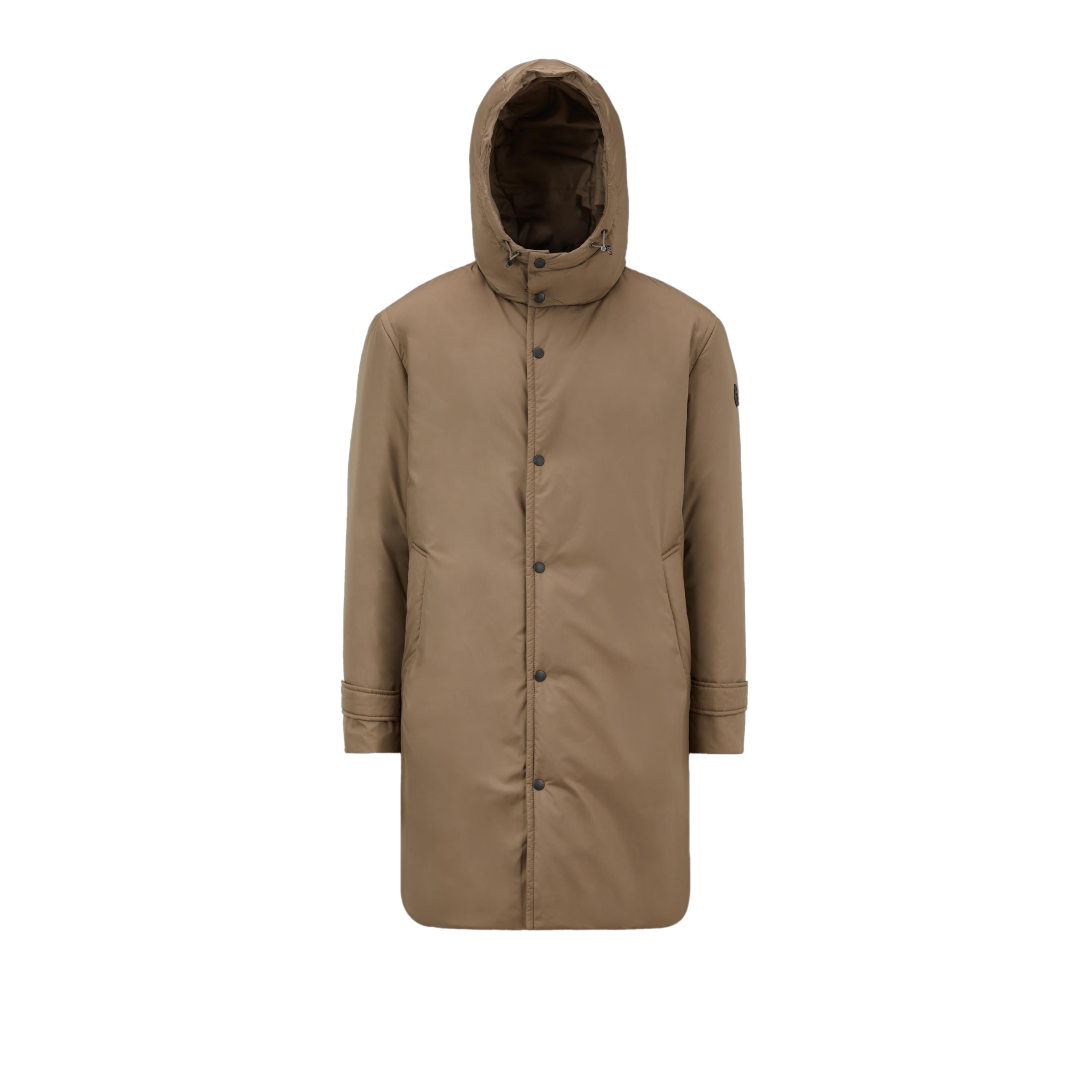 Moncler Baronnies Trench Coat in Brown 