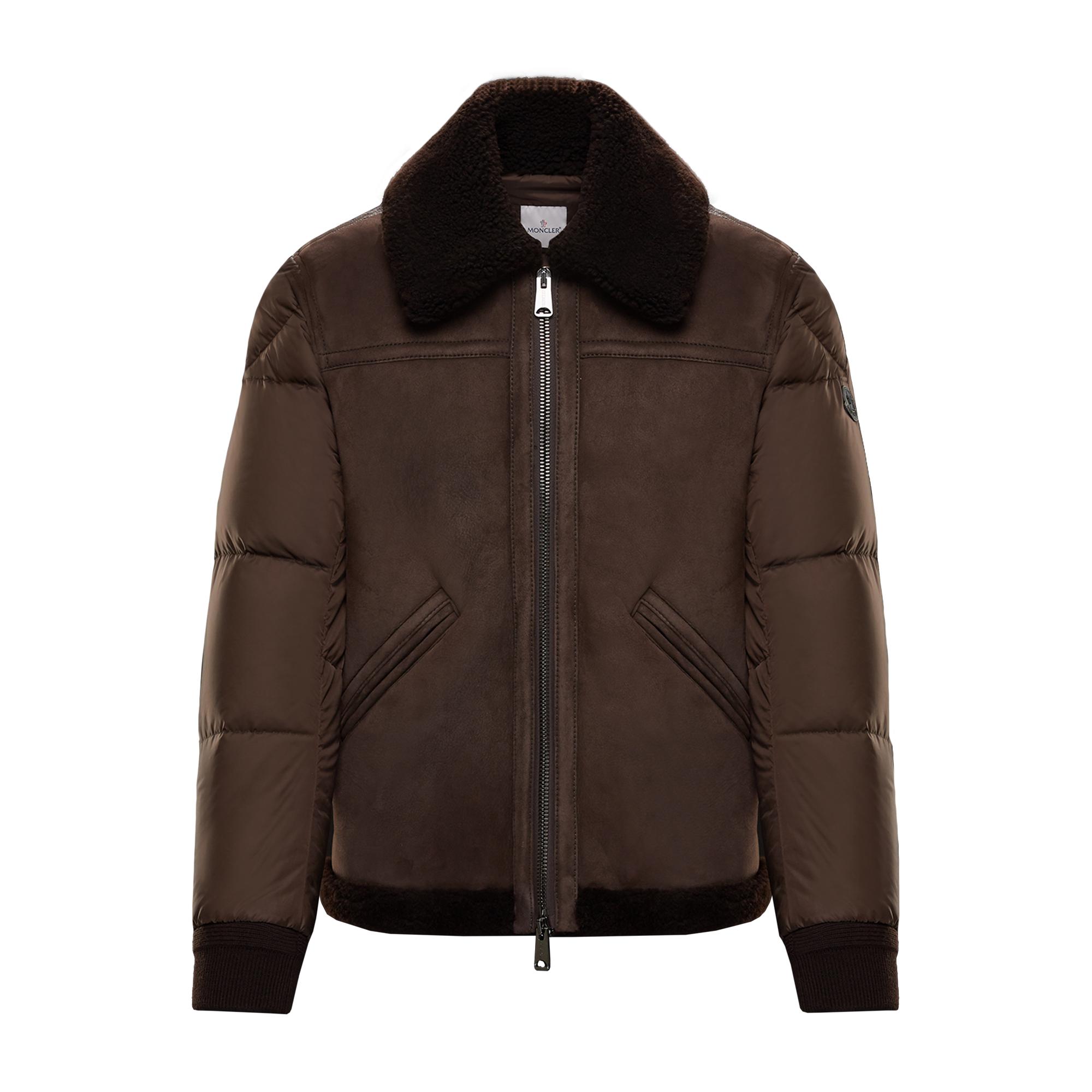 Moncler Synthetic Edwin in Brown for Men - Lyst