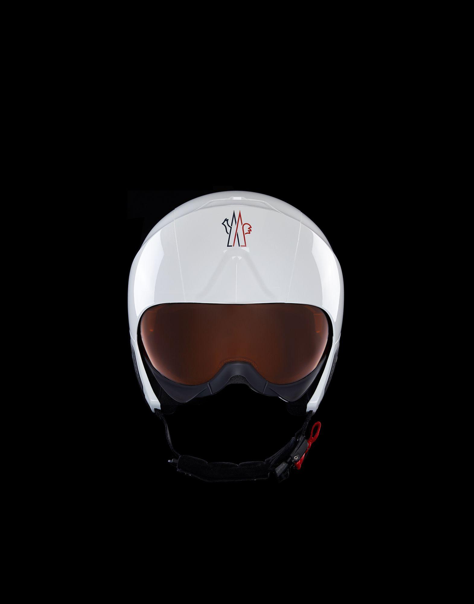 3 MONCLER GRENOBLE Synthetic Ski Helmet in White | Lyst UK