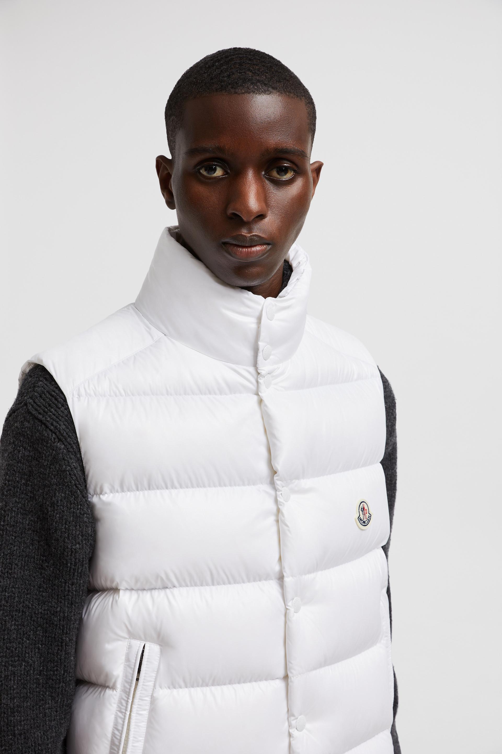 Mens white down vest online