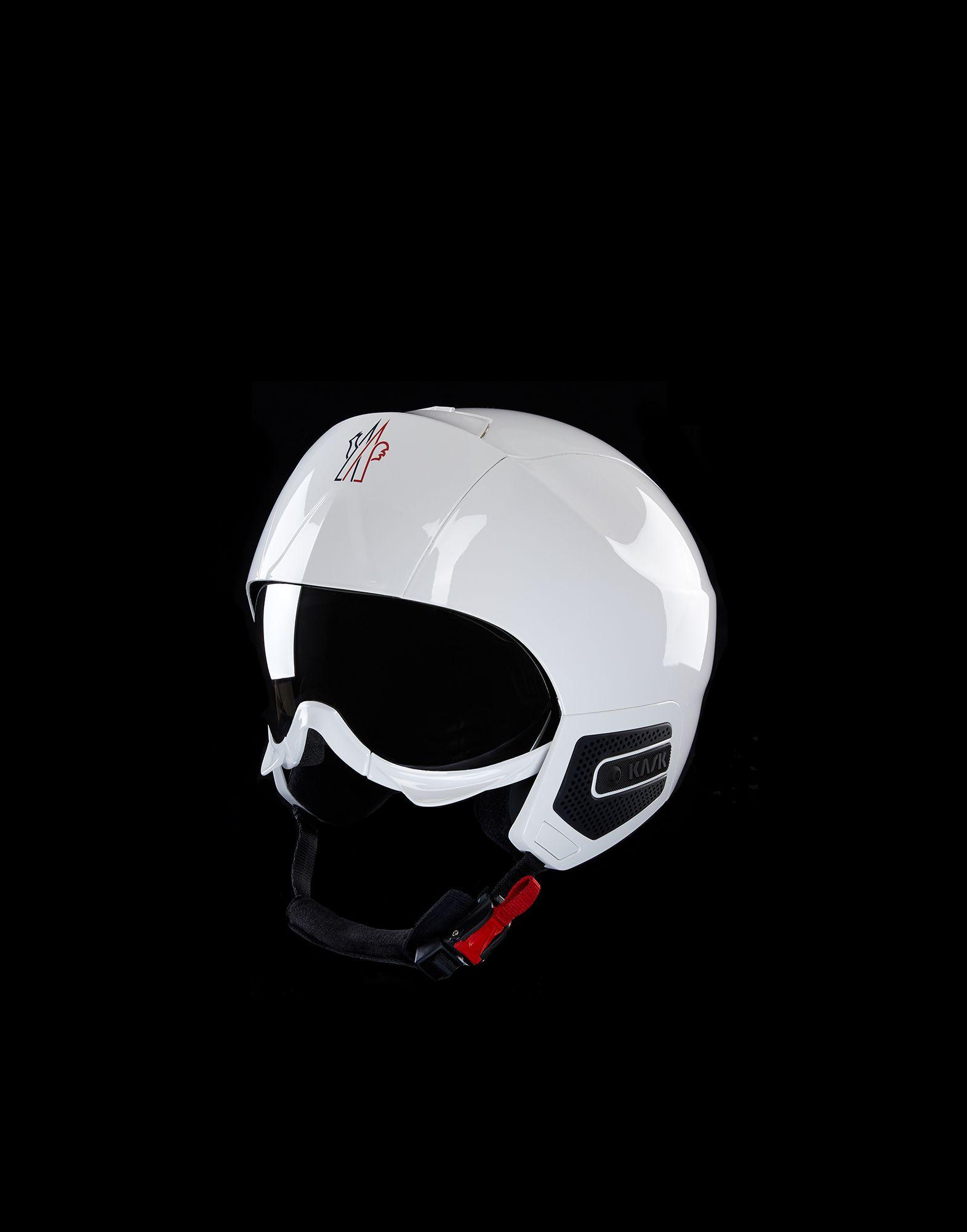 3 MONCLER GRENOBLE Synthetic Ski Helmet in White | Lyst UK